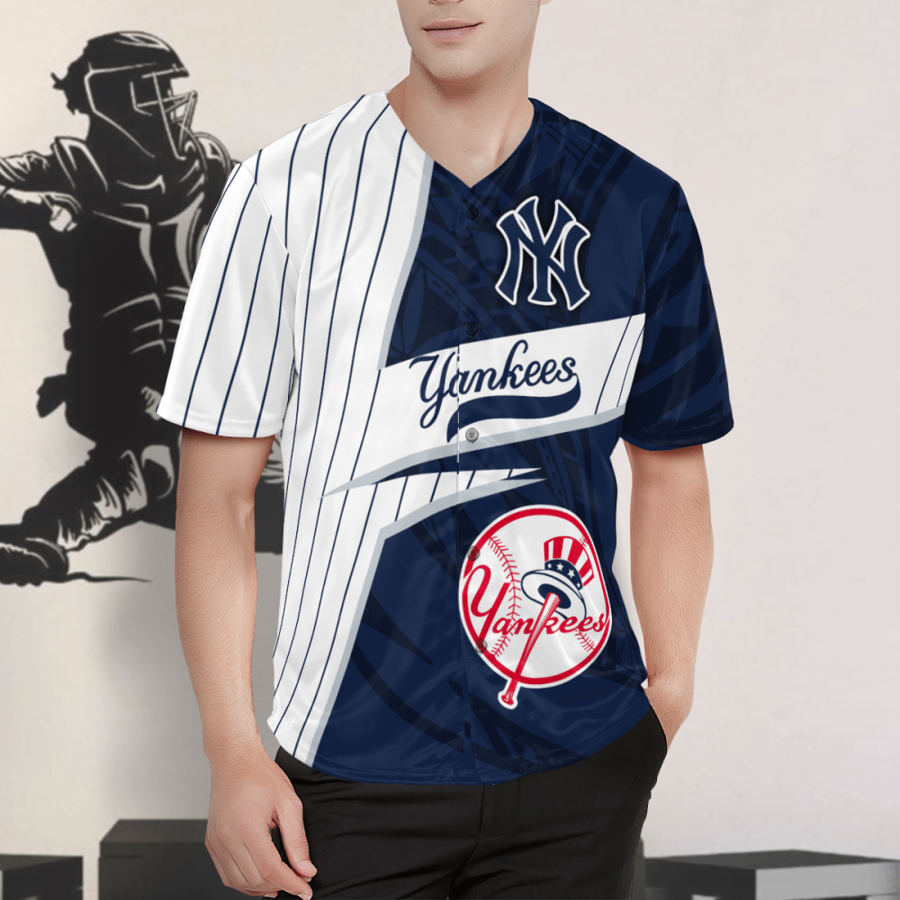 MLB New York Yankees Baseball Jersey - Aopprinter