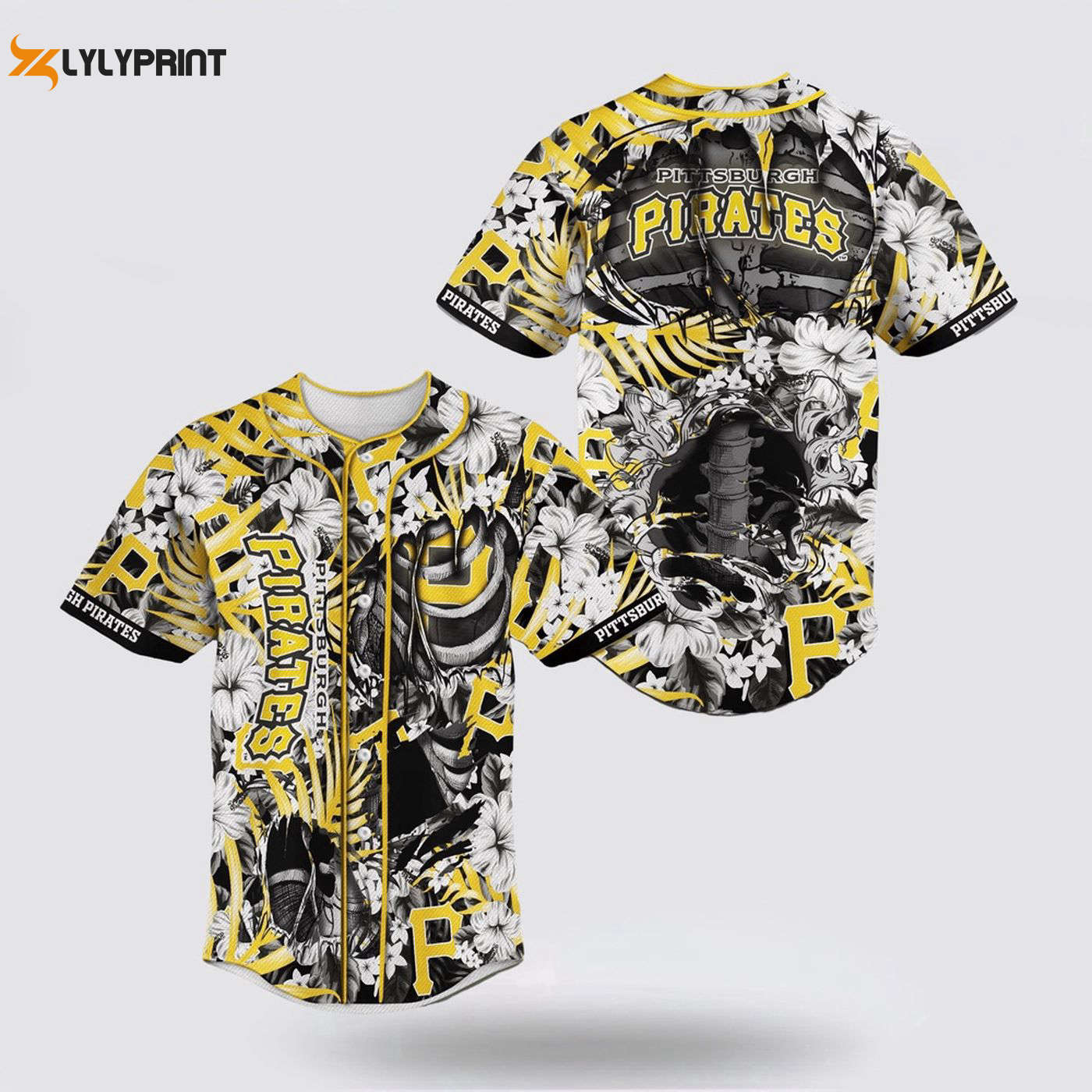 Pittsburgh Pirates Skeleton Baseball Jersey: A Fan s Must-Have MLB Jersey - lylyprint.com