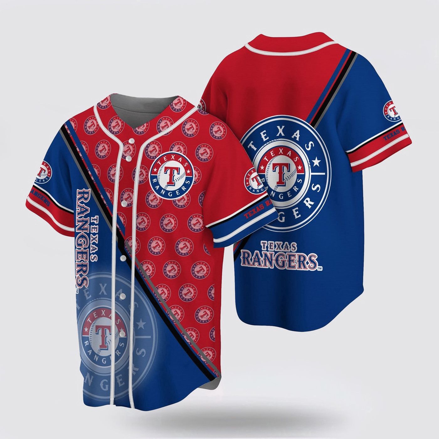 MLB Texas Rangers Baseball Jersey: Simple Design for Fans Shop Now! - lylyprint.com