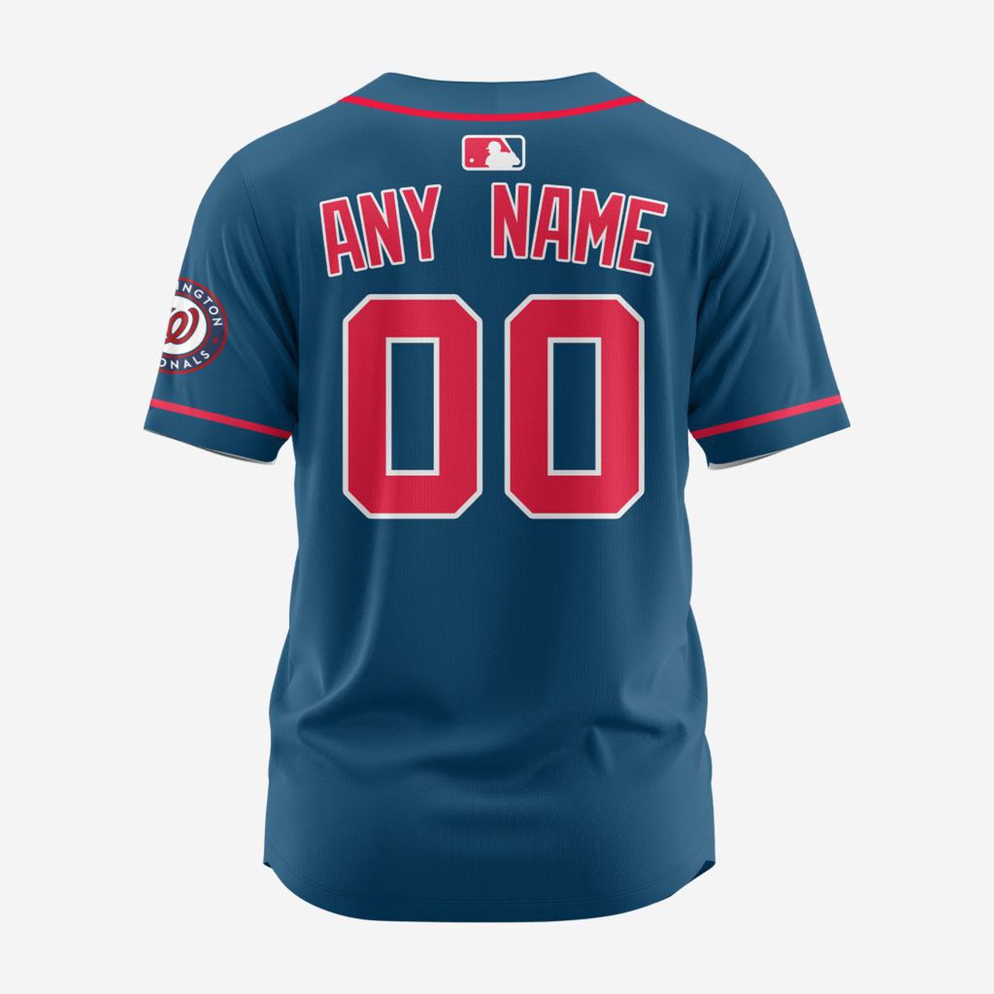 MLB Washington Nationals Personalized Alternate Design Concept Baseball Jersey 2404 - Bafud