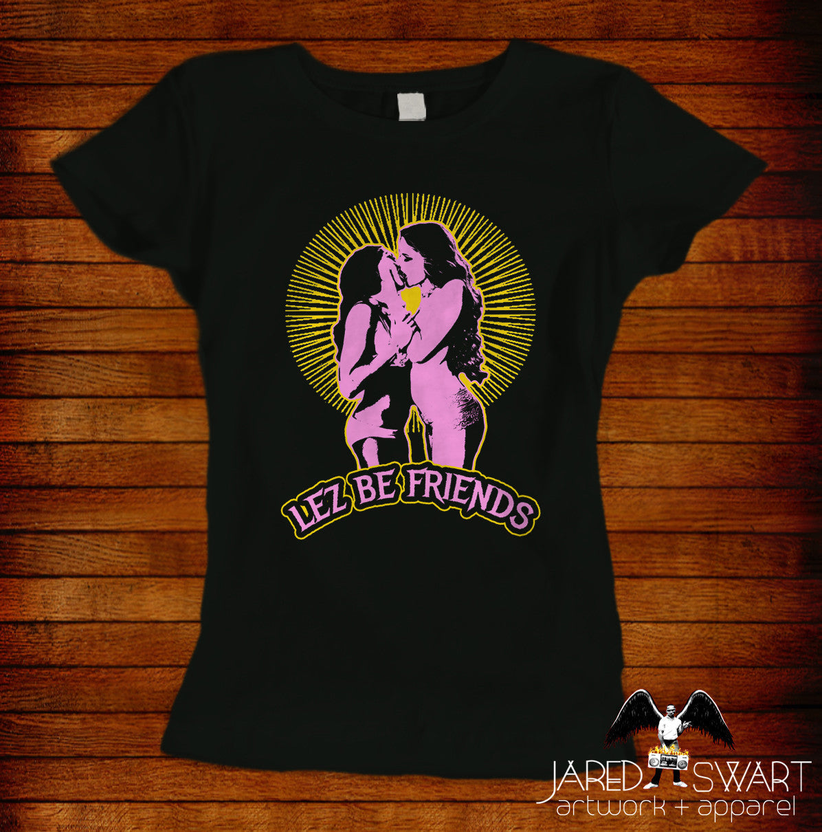 Lez Be Friends T-Shirt Lesbian LGBTQ