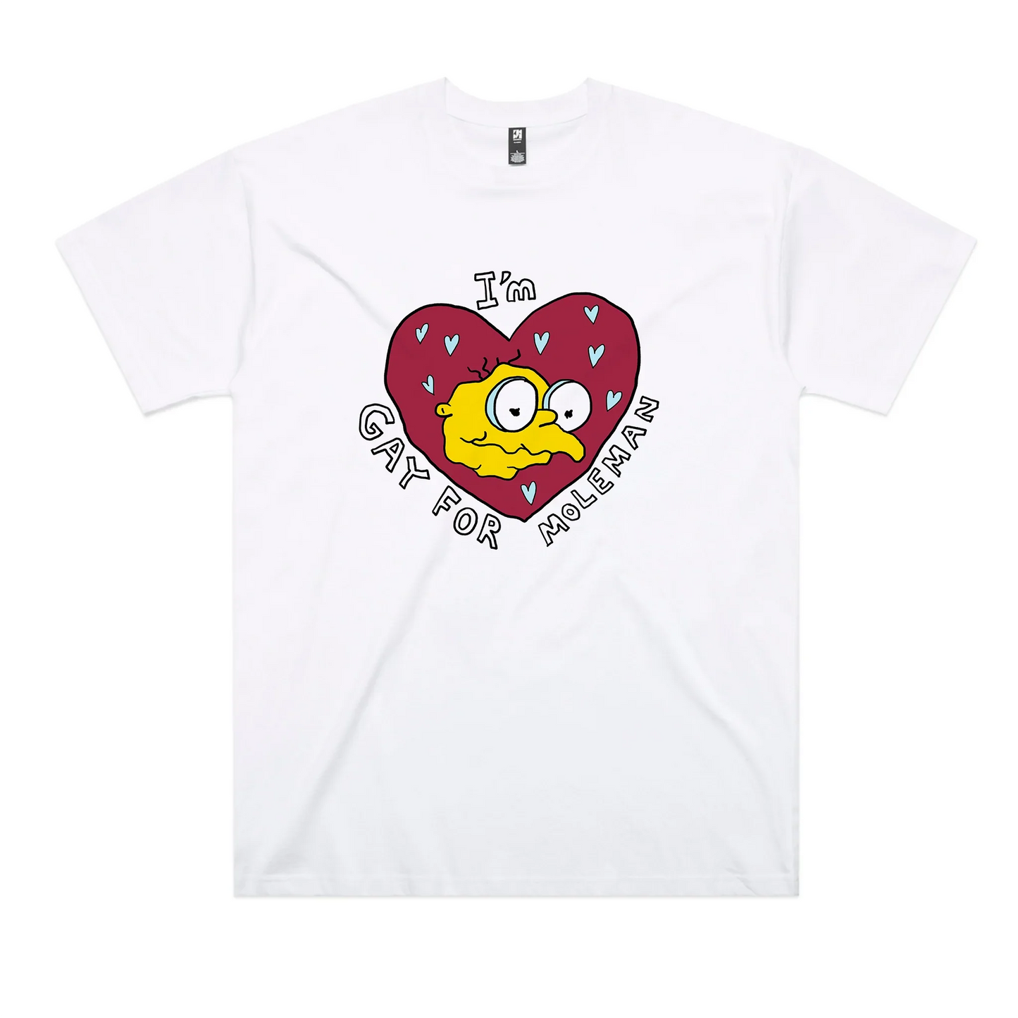 Gay For Moleman Oversized Tee