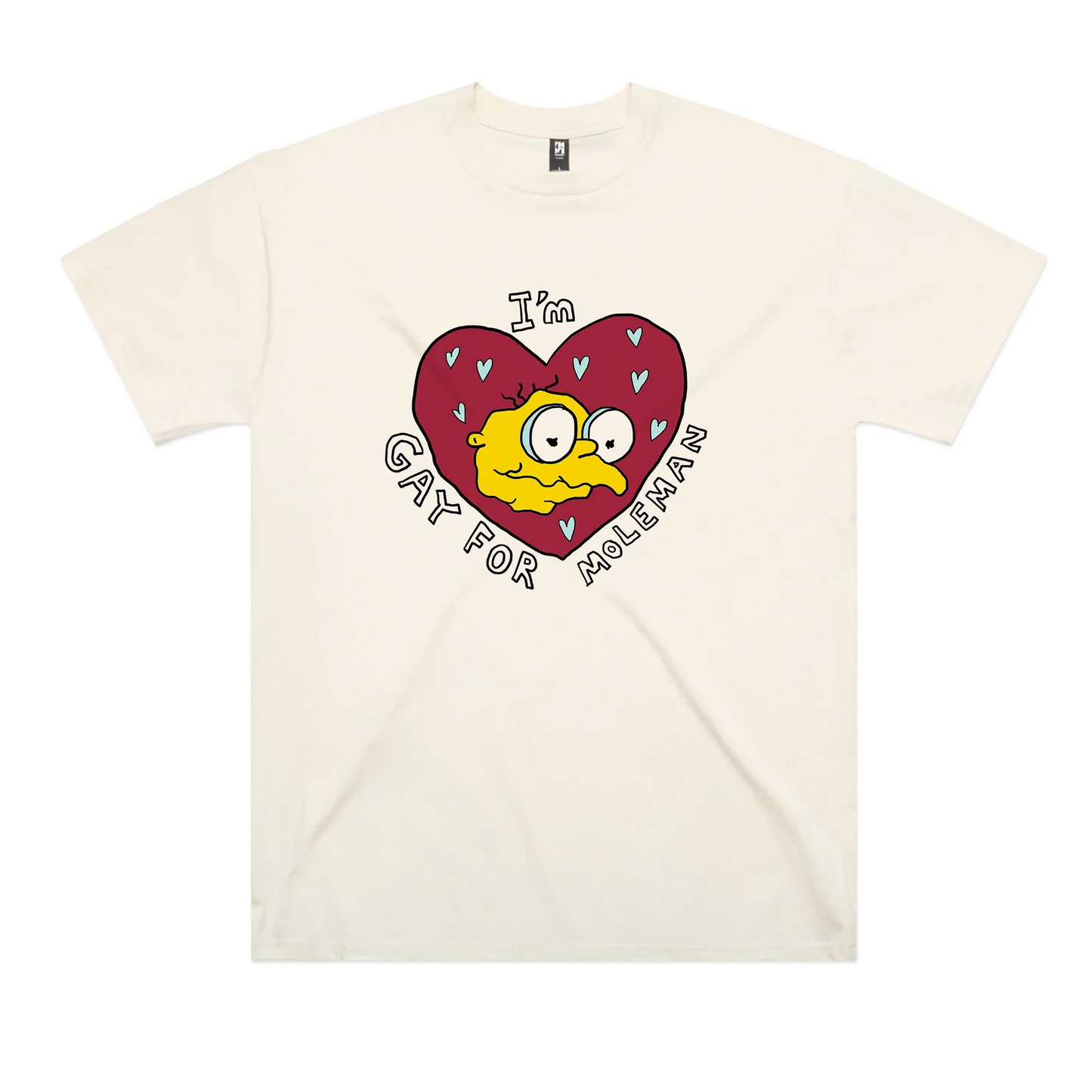 Gay For Moleman Oversized Tee