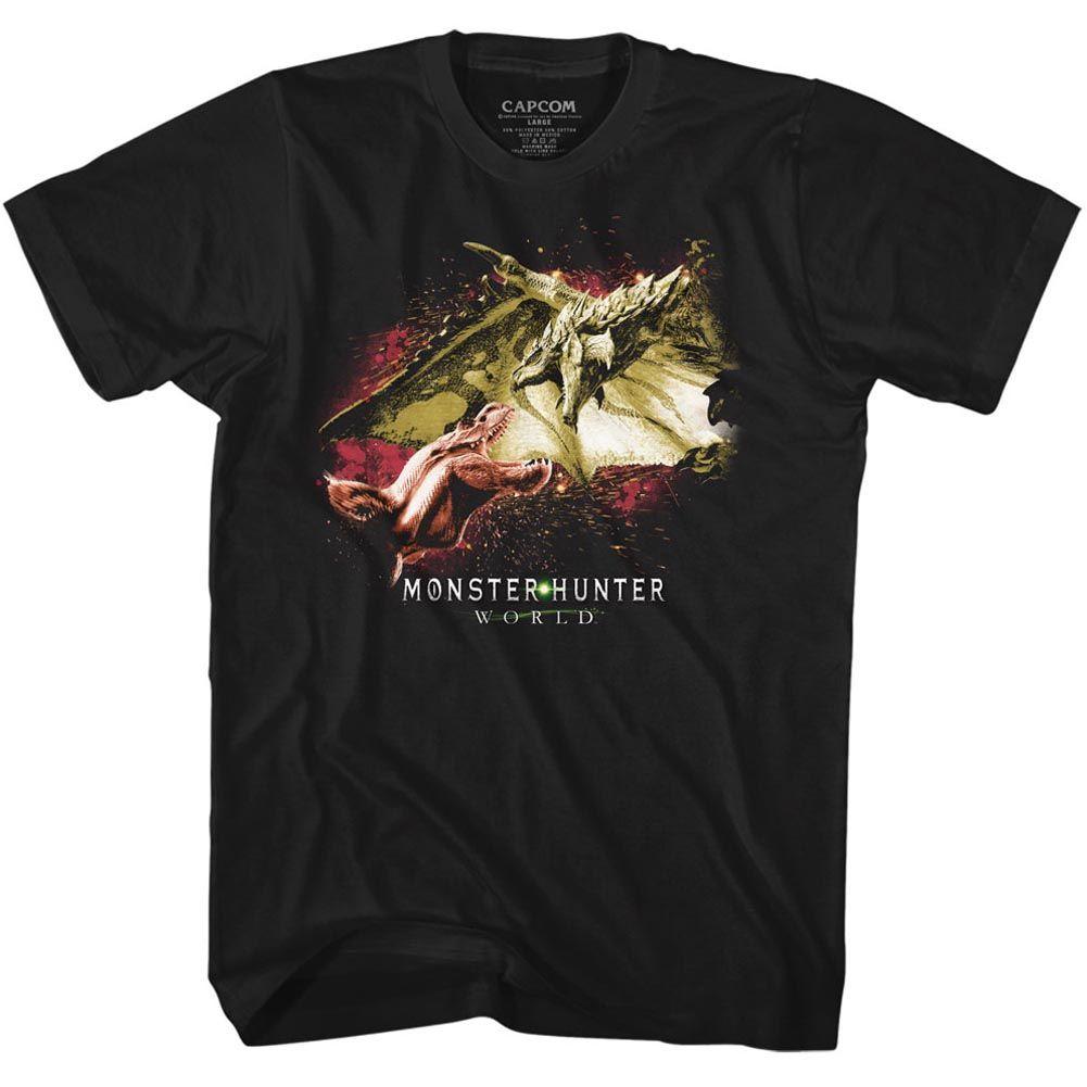 Monster Hunter Face Off Boyfriend Tee