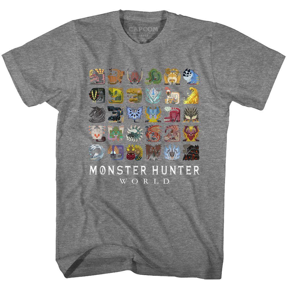 Monster Hunter Mhw Icons T-Shirt