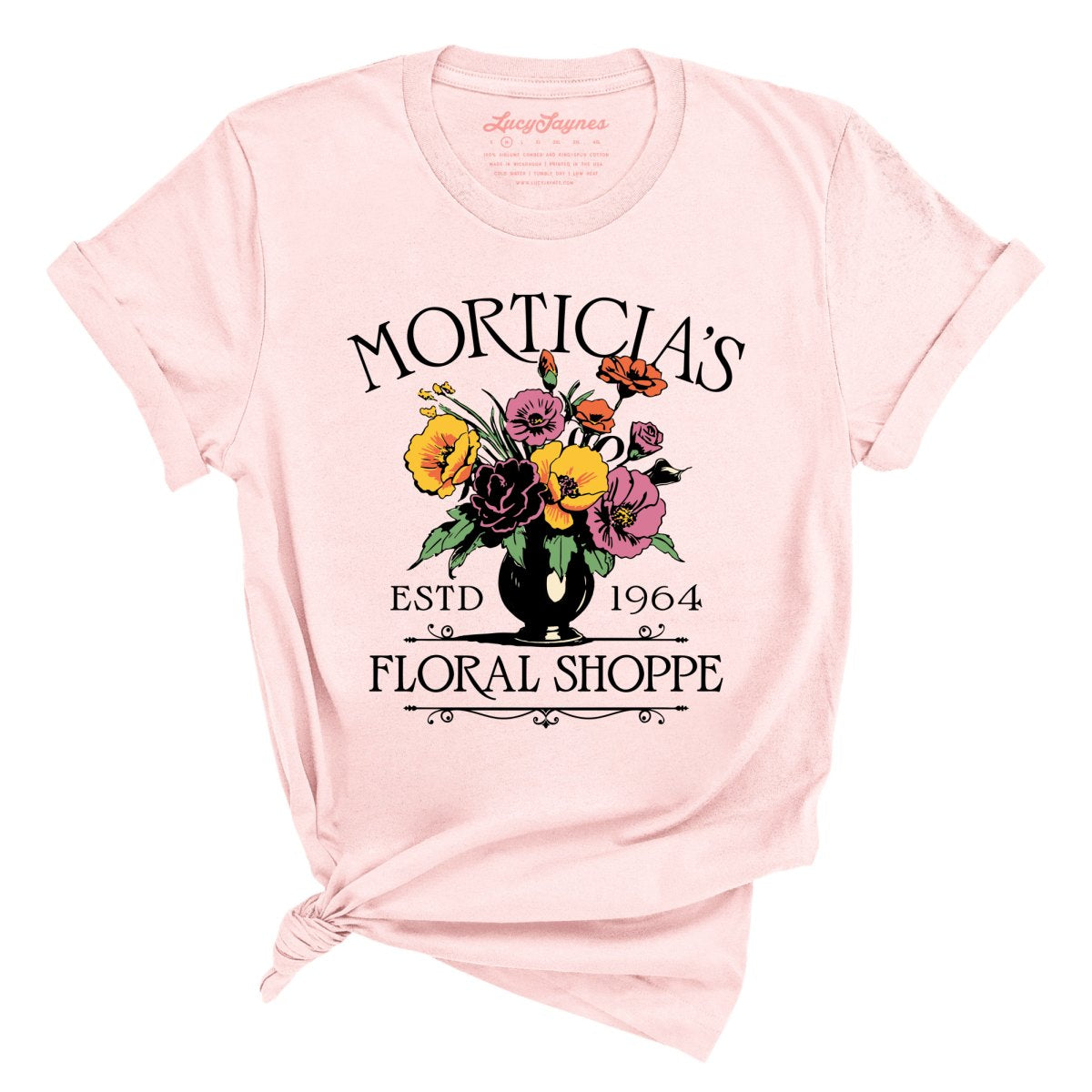 Morticia's Floral Shoppe Tee