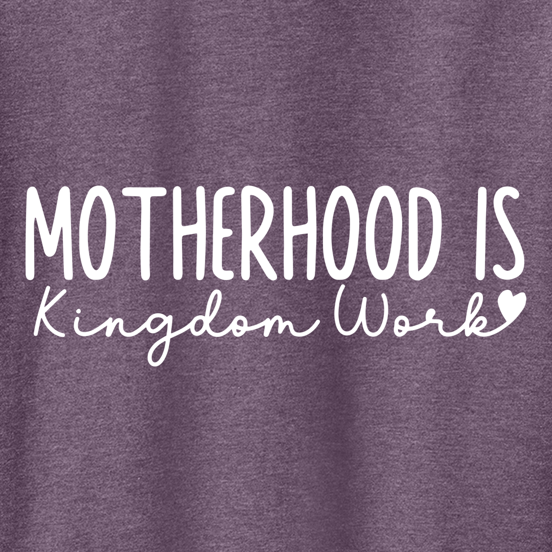 FREE Motherhood Is Kingdom Work Tee *Add Any Other Item To Cart To Unlock FREE Price. Limit 1*