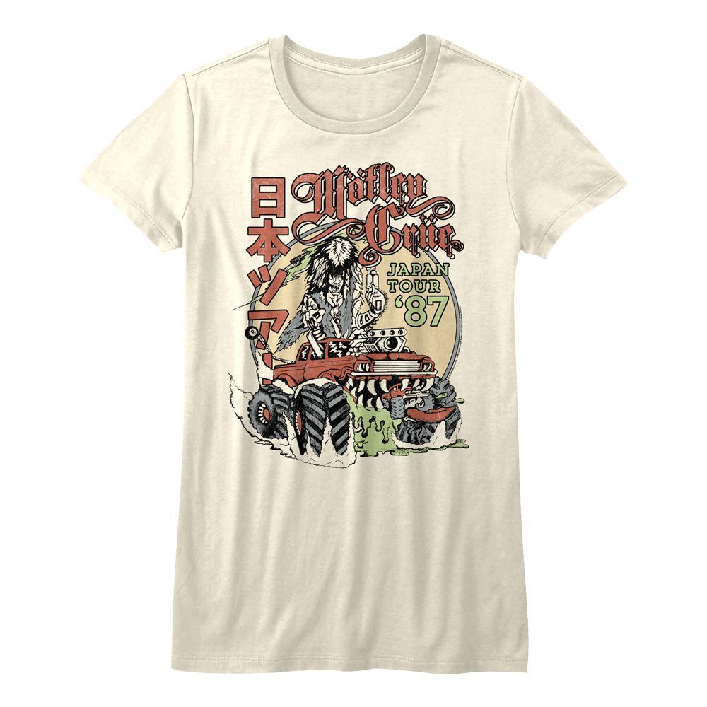 Motley Crue Japan Tour Womens T-Shirt