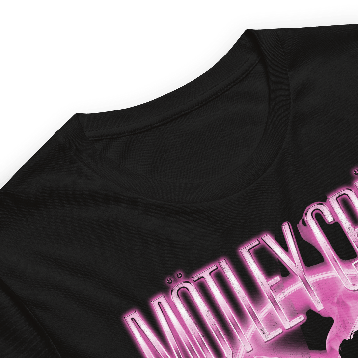 Motley Crue - Neon Pink T-Shirt