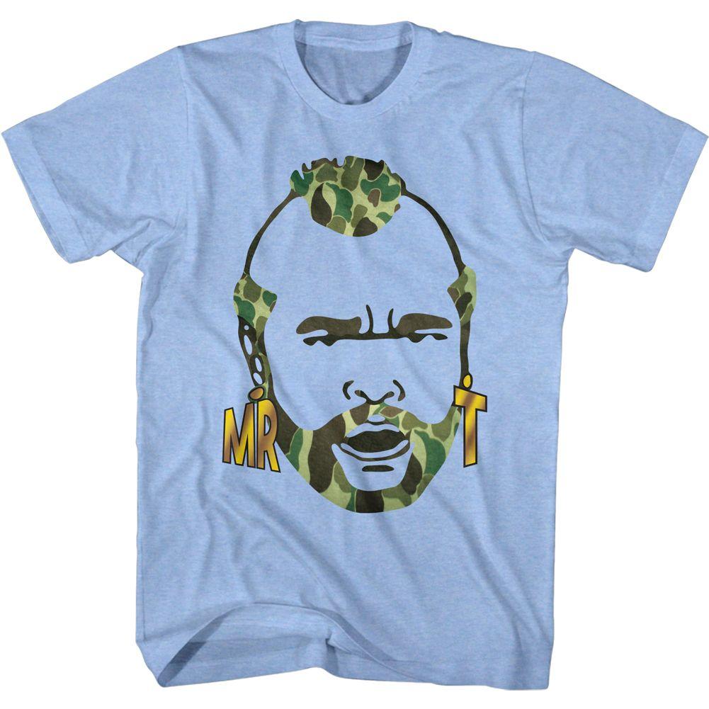 Mr. T - Camo Hair Boyfriend Tee