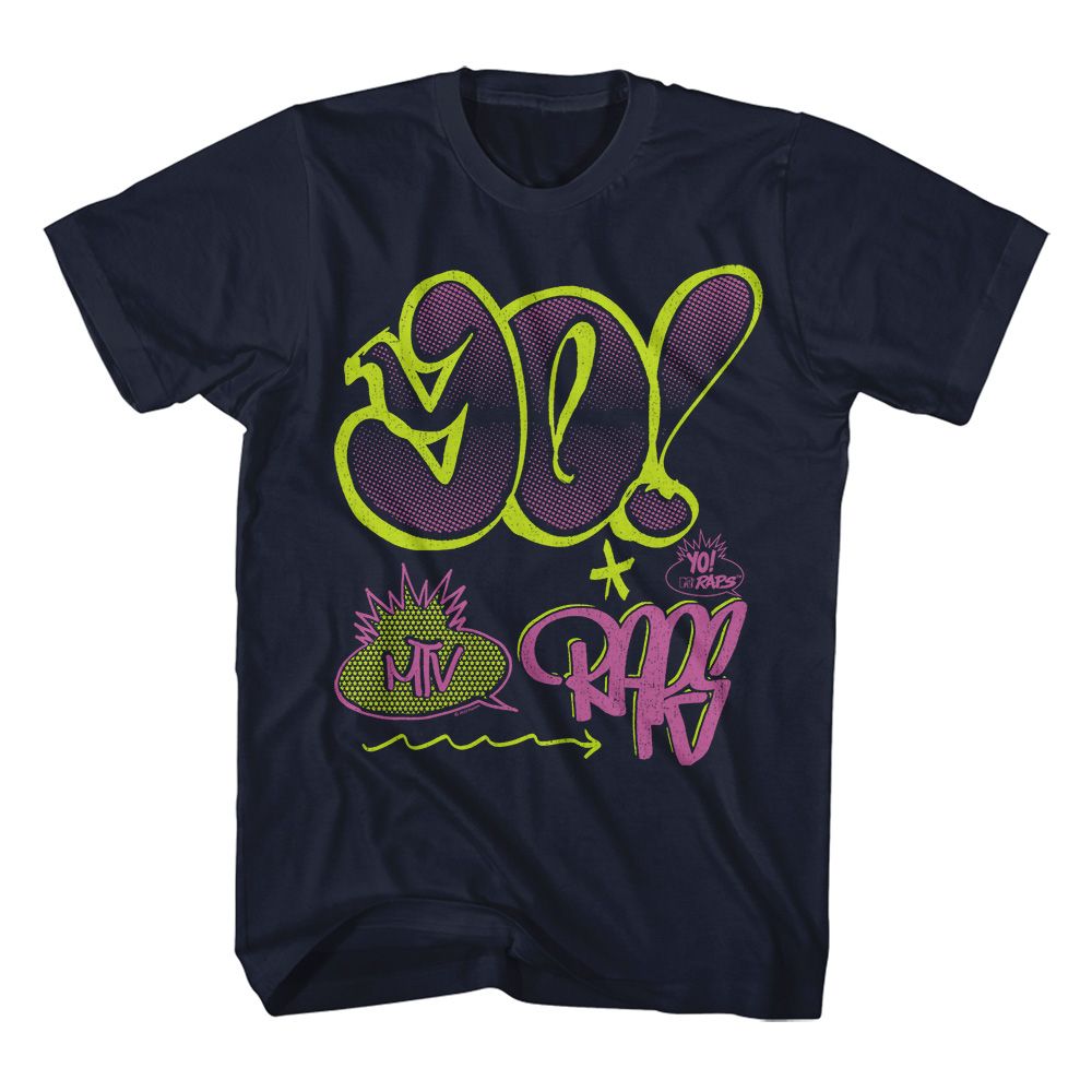 MTV - Yo Graphiti Boyfriend Tee