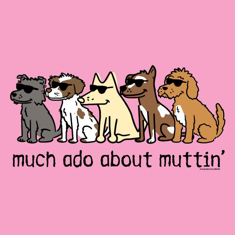 Much Ado About Muttin - Ladies T-Shirt V-Neck
