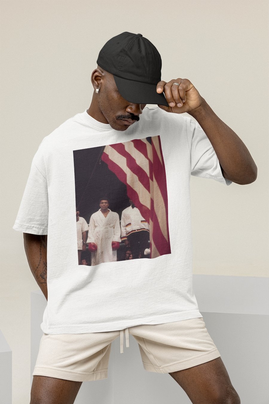 Muhammad Ali A Flag T-Shirt