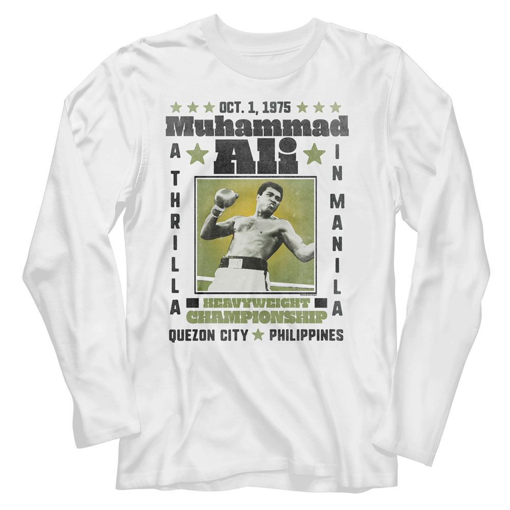 Muhammad Ali - A Thrilla Long Sleeve Tee