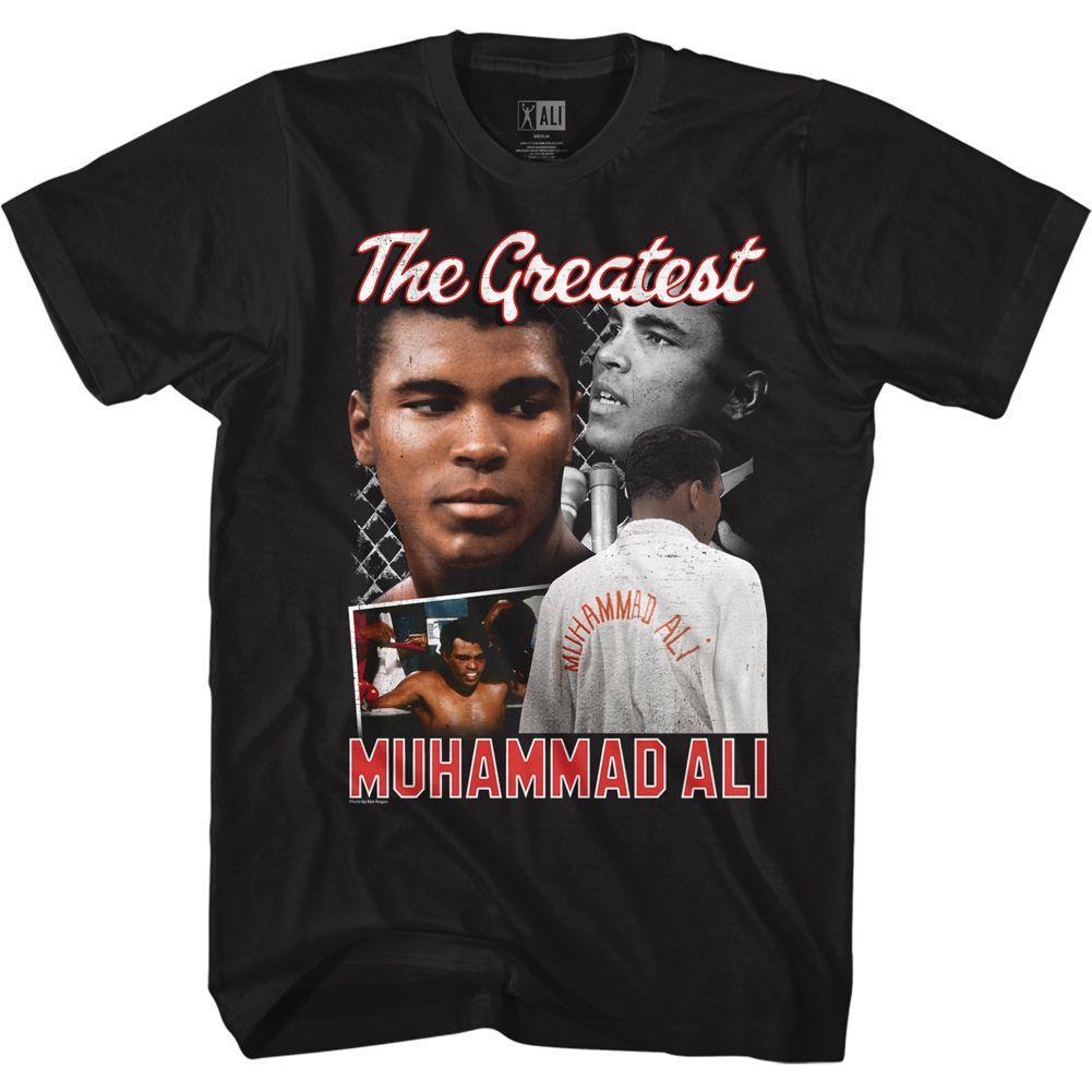 Muhammad Ali - Ali Script Collage T-Shirt