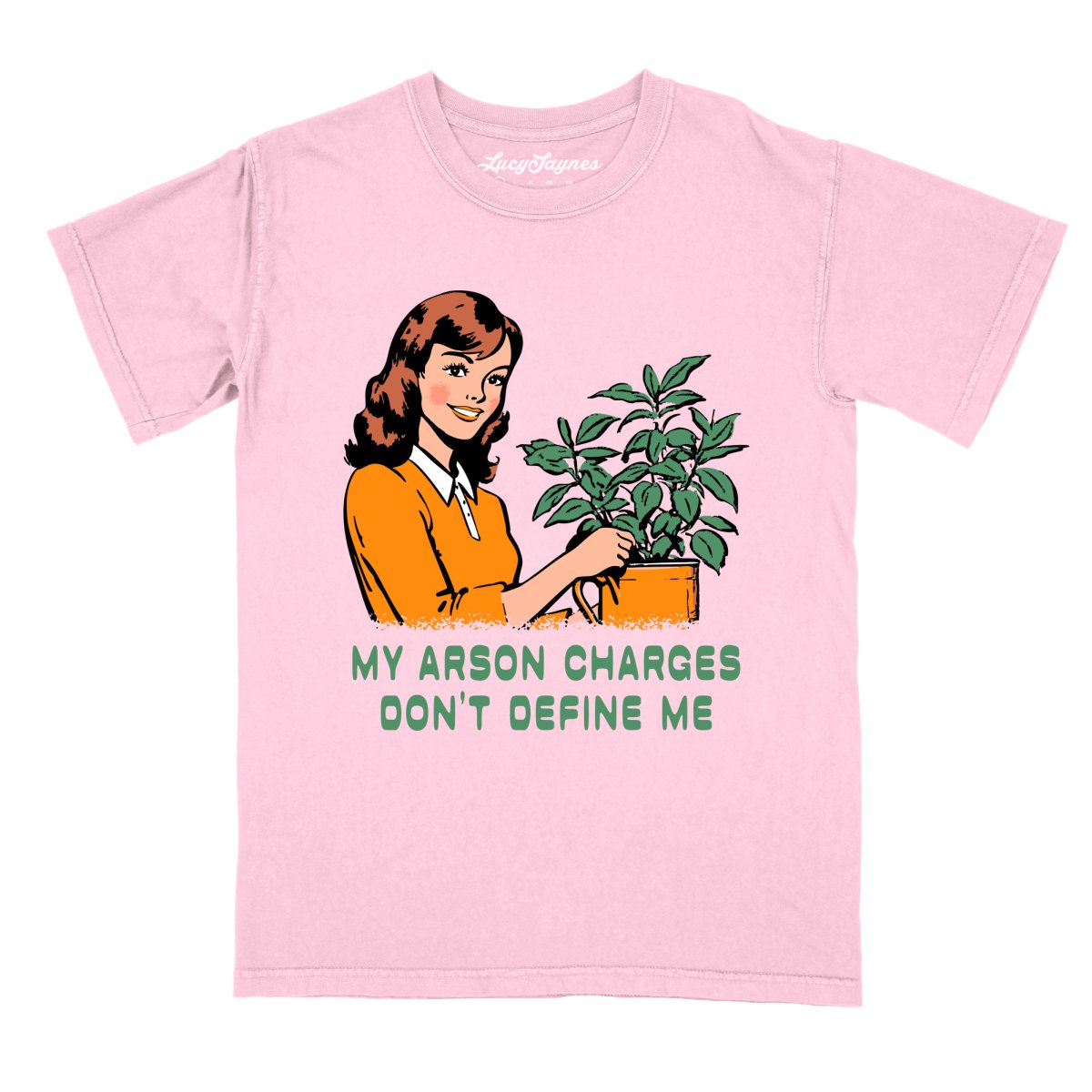 My Arson Charges Don't Define Me - Comfort Colors Tee