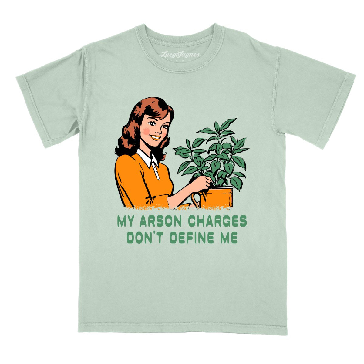My Arson Charges Don't Define Me - Comfort Colors Tee