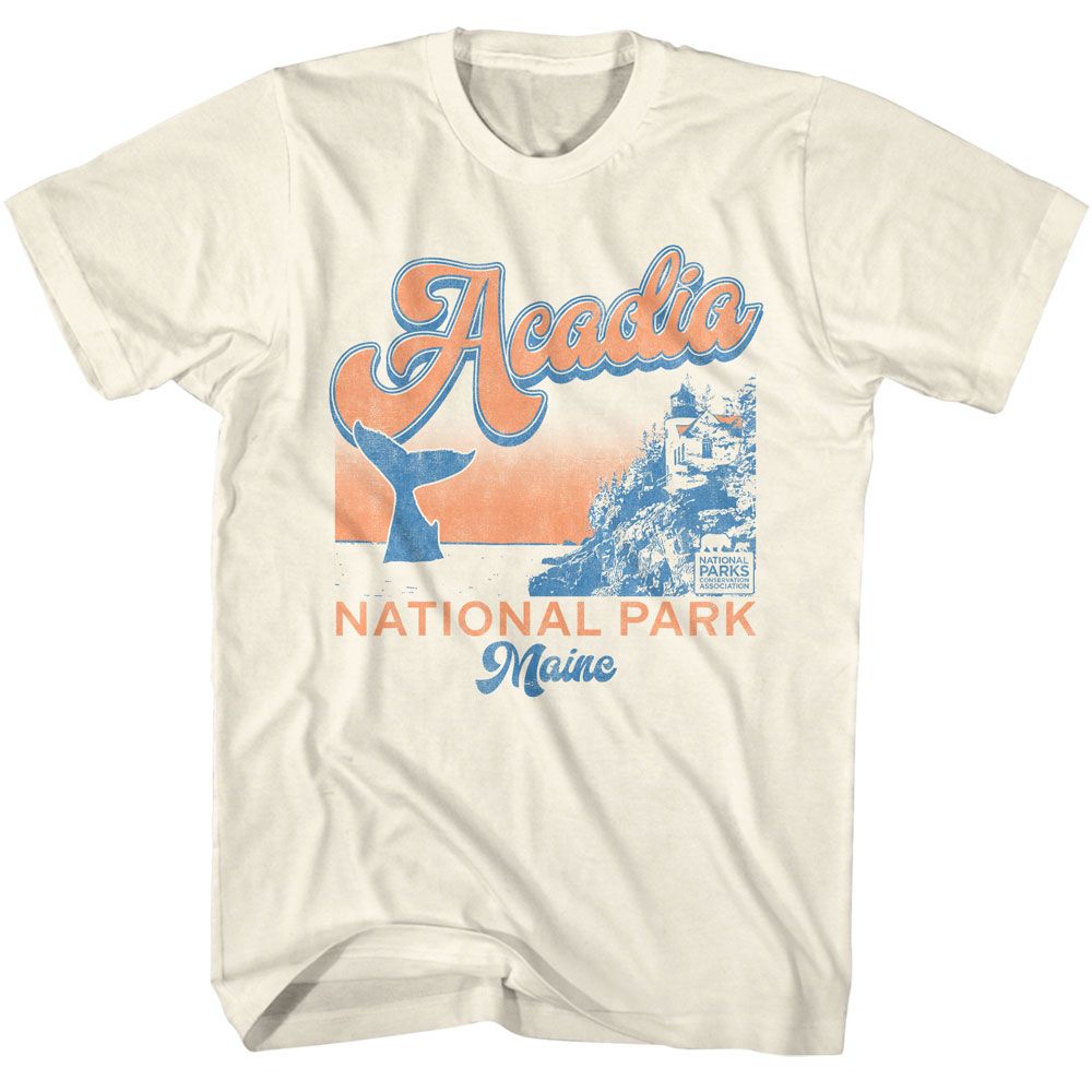 National Parks - Acadia Whale Boyfriend Tee