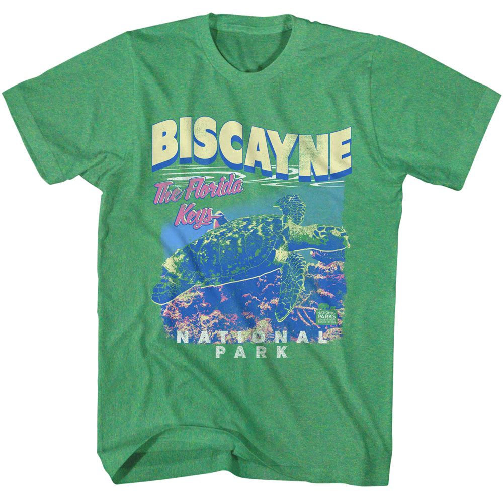 National Parks - Biscayne NP Turtle Boyfriend Tee