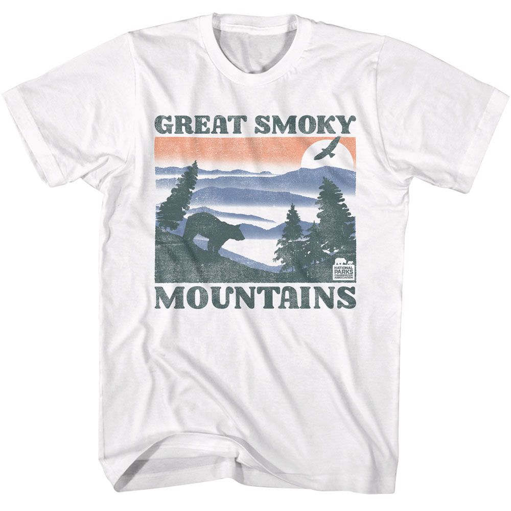 National Parks - GSM Bear And Mtns T-Shirt