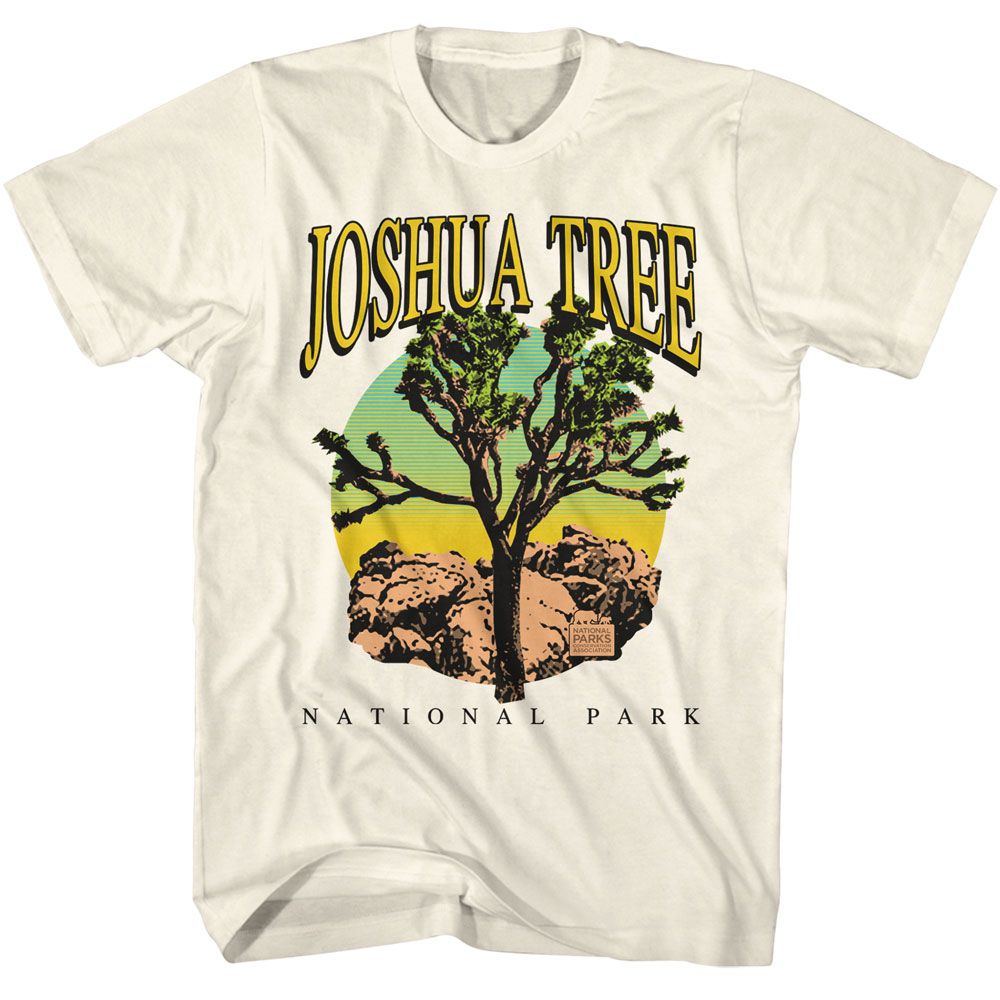 National Parks - Sky Background Boyfriend Tee