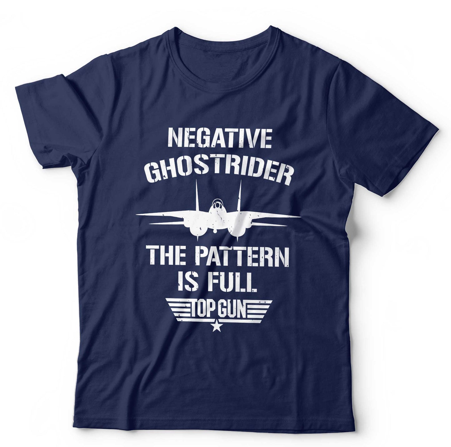 Negative Ghost Rider The Pattern Is Full Ã¢â‚¬â€œ Top Gun T-Shirt Unisex