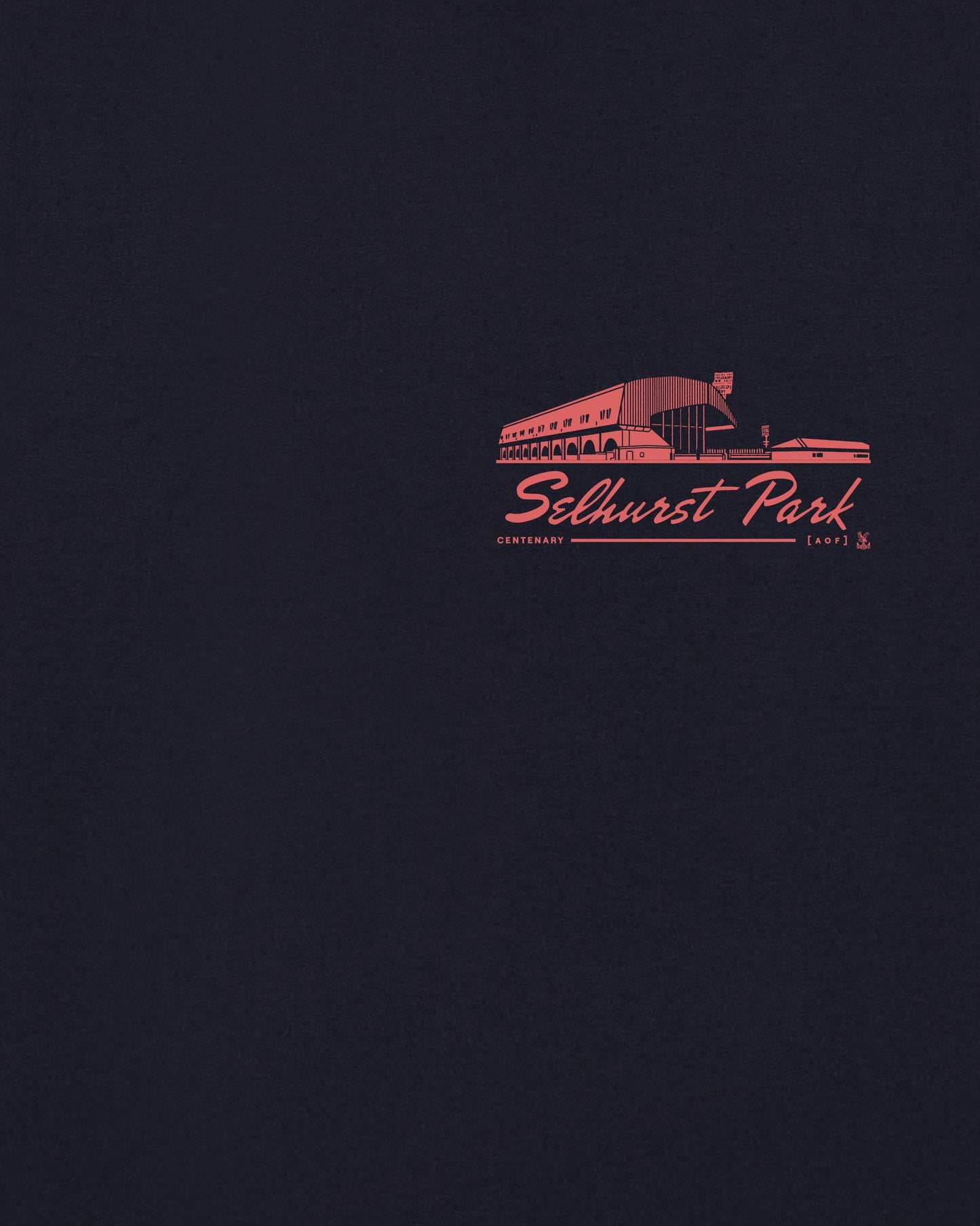 Crystal Palace Stadium Navy Tee