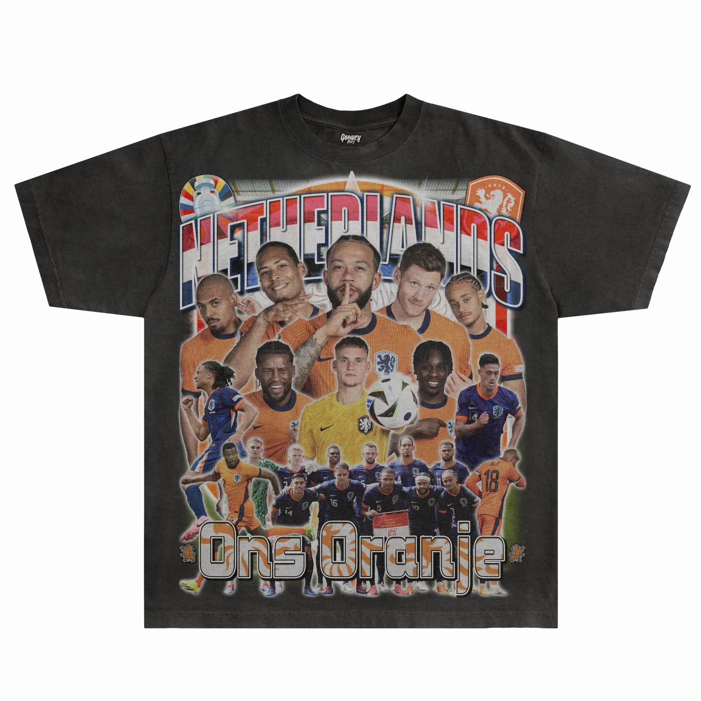 Netherlands Euro '24 Tee Style001