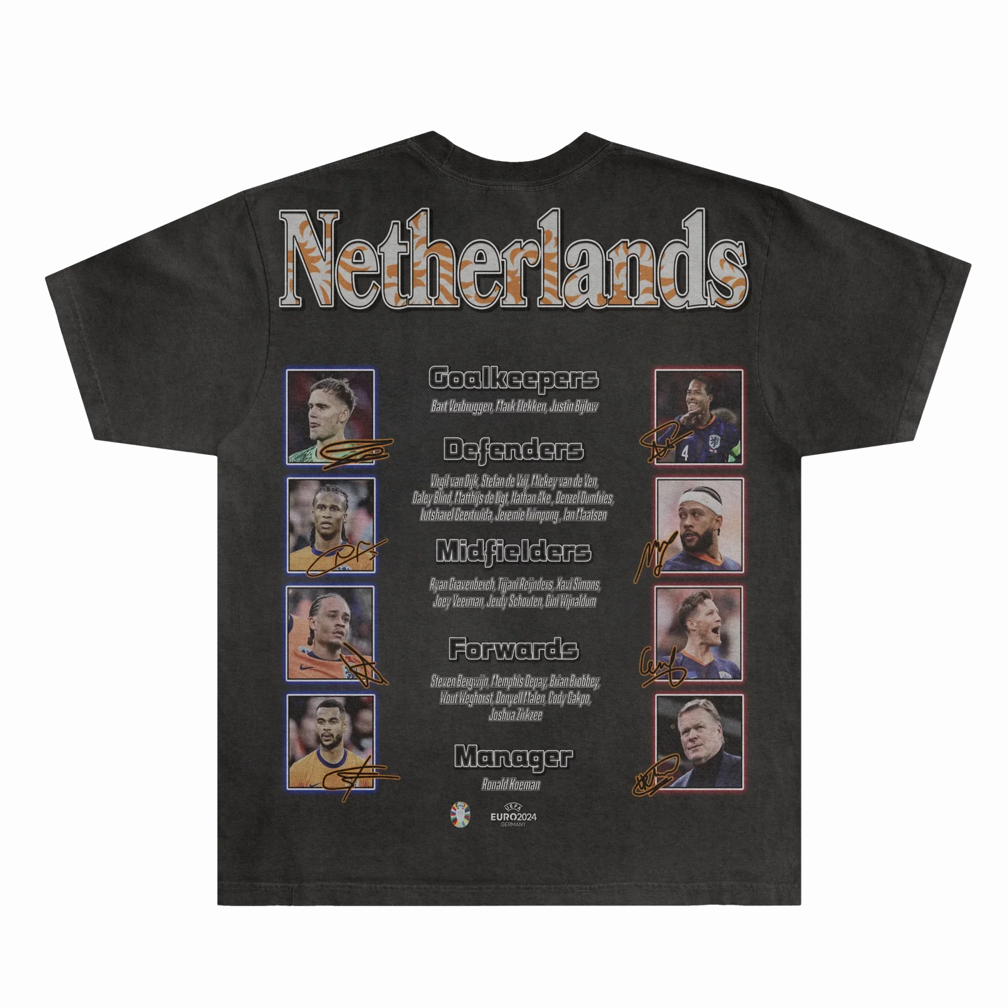 Netherlands Euro '24 Tee Style001