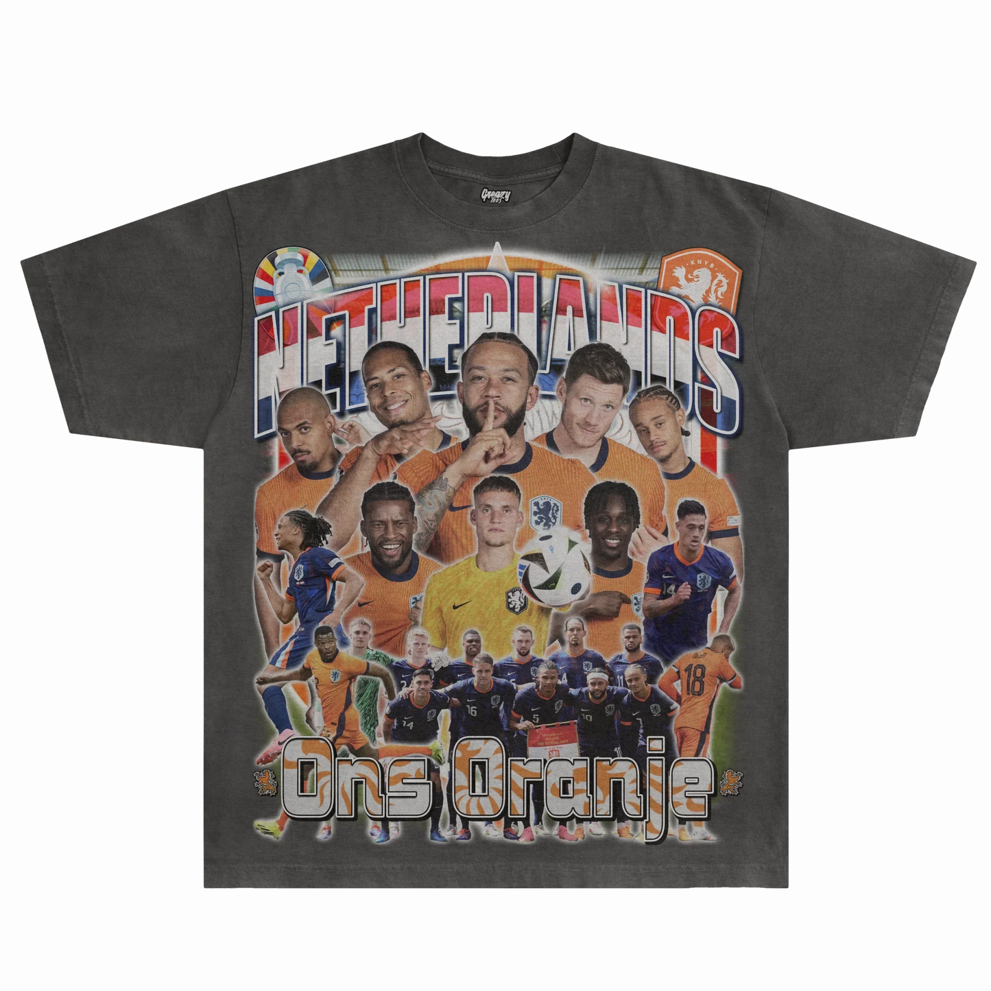 Netherlands Euro '24 Tee Style002