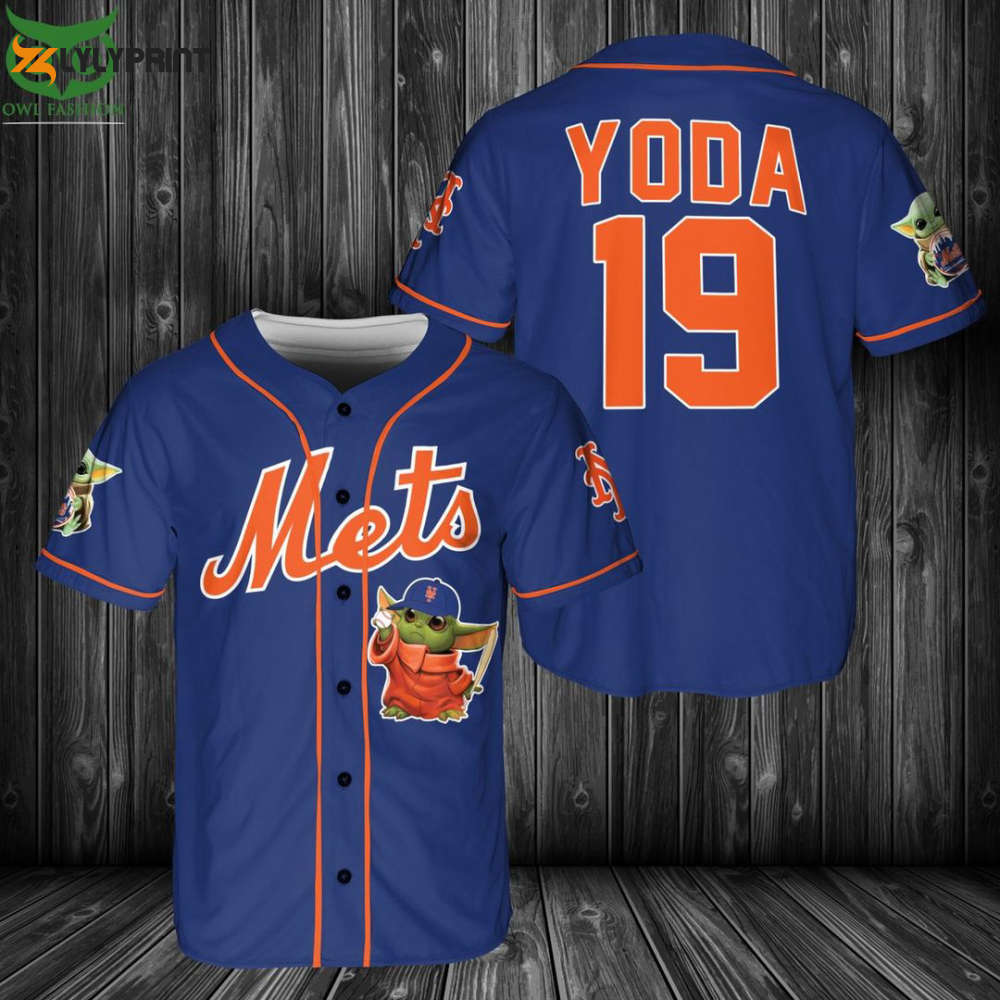 New York Mets Baseball Jersey For Fans BJ0055 - lylyprint.com