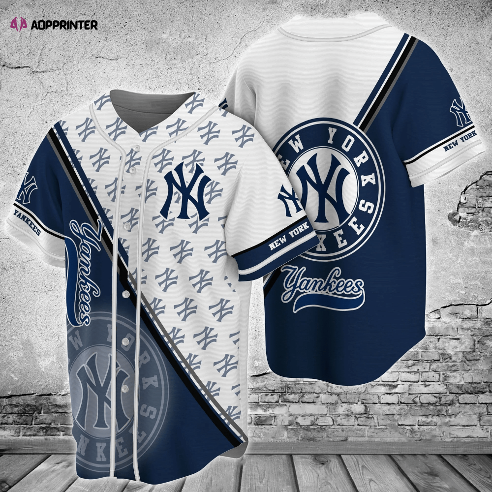 New York Yankees MLB Baseball Jersey Shirt for Fans FVJ - Aopprinter