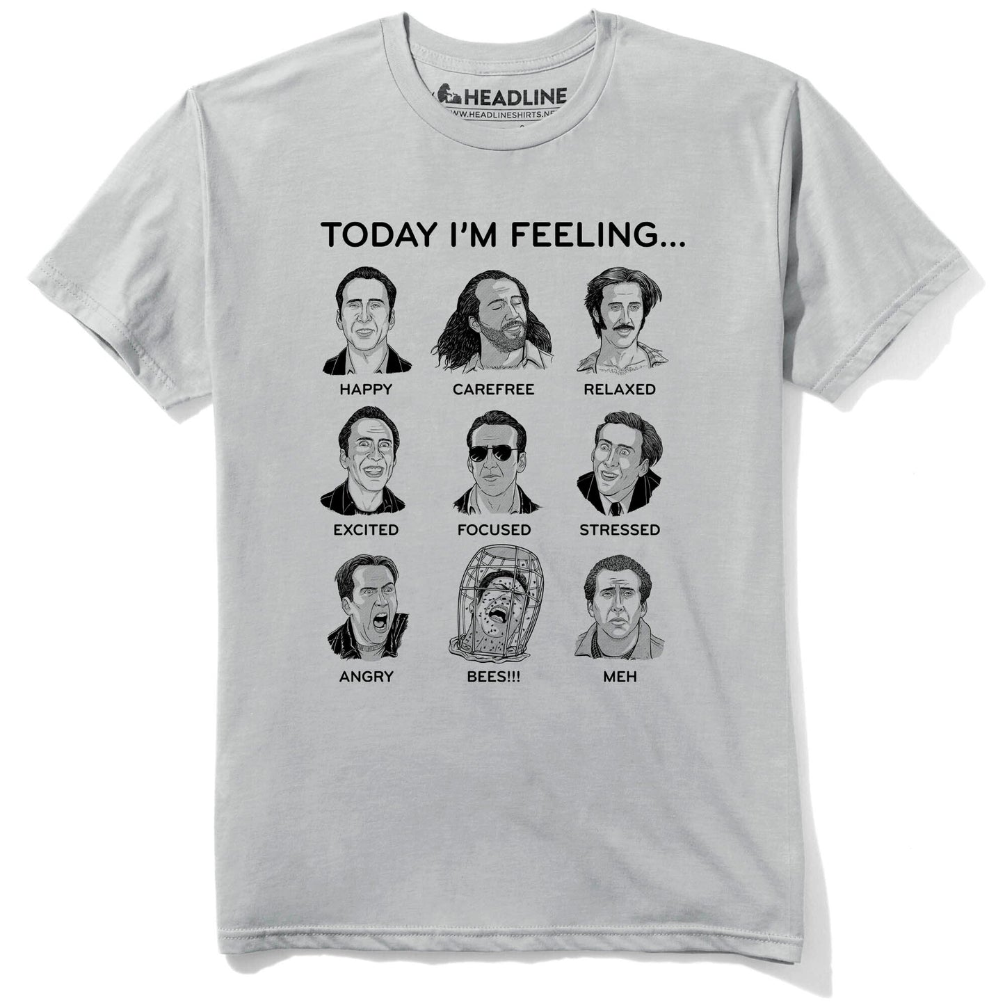 Nicolas Cage Mood Board T-Shirt