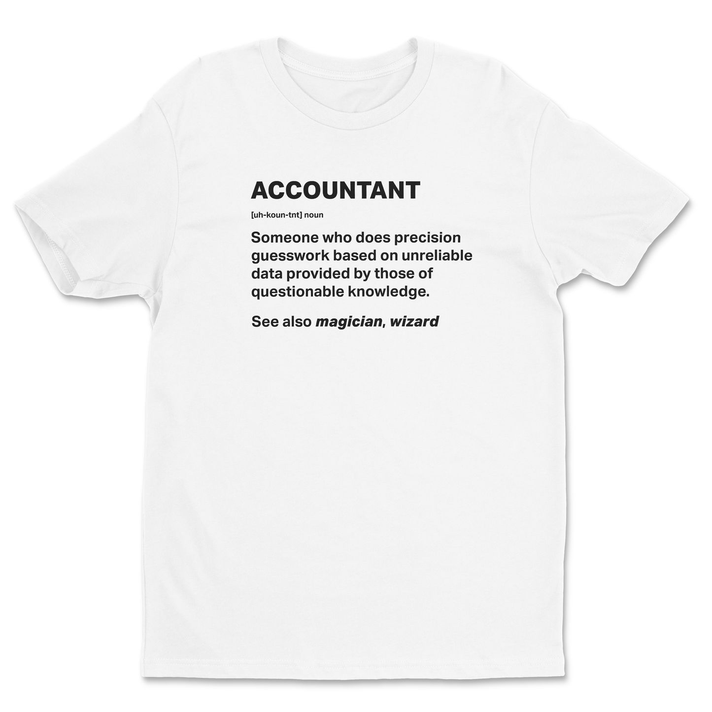Accountant Wizard Tee