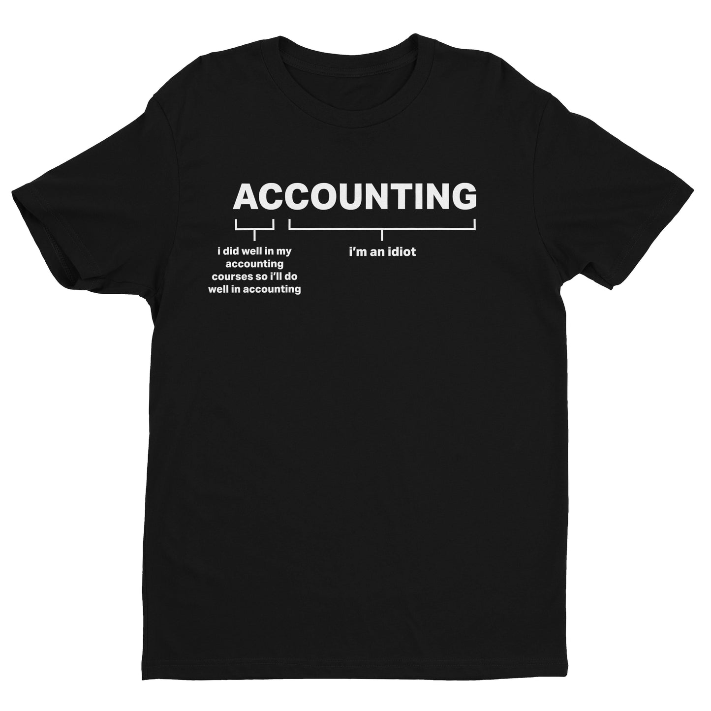 Accounting Idiot Tee