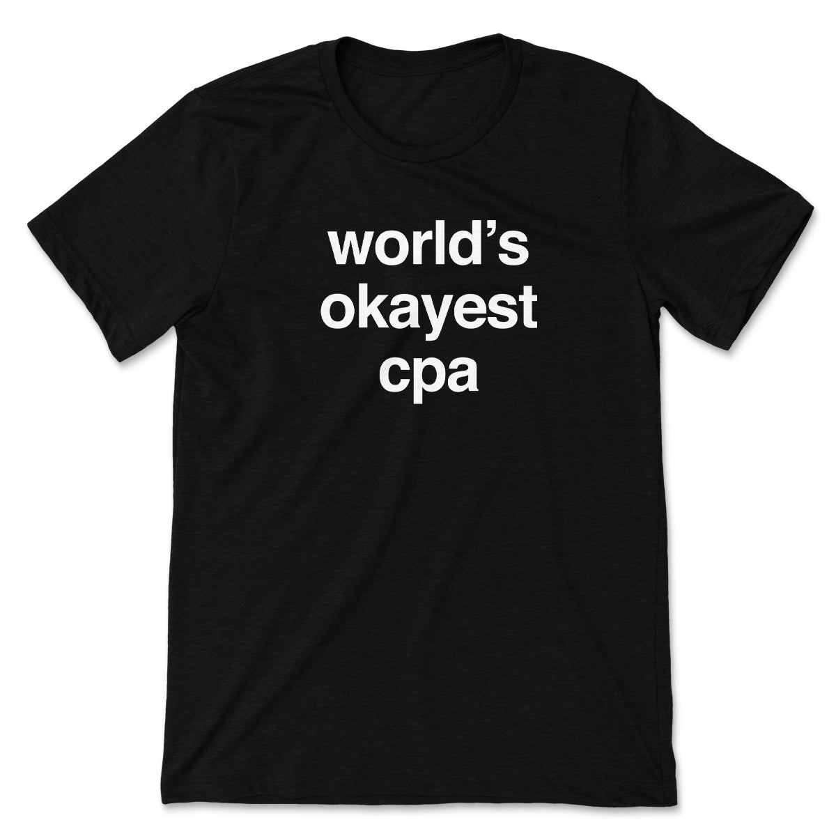 World's Okayest CPA Tee