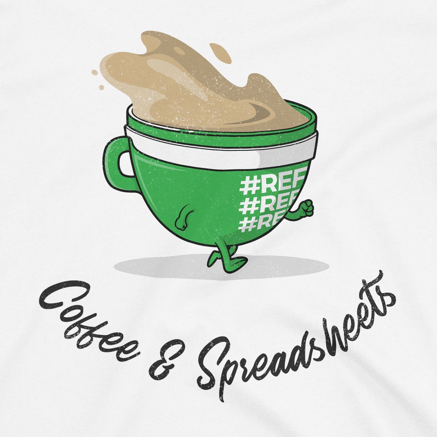Coffee And Spreadsheets Tee