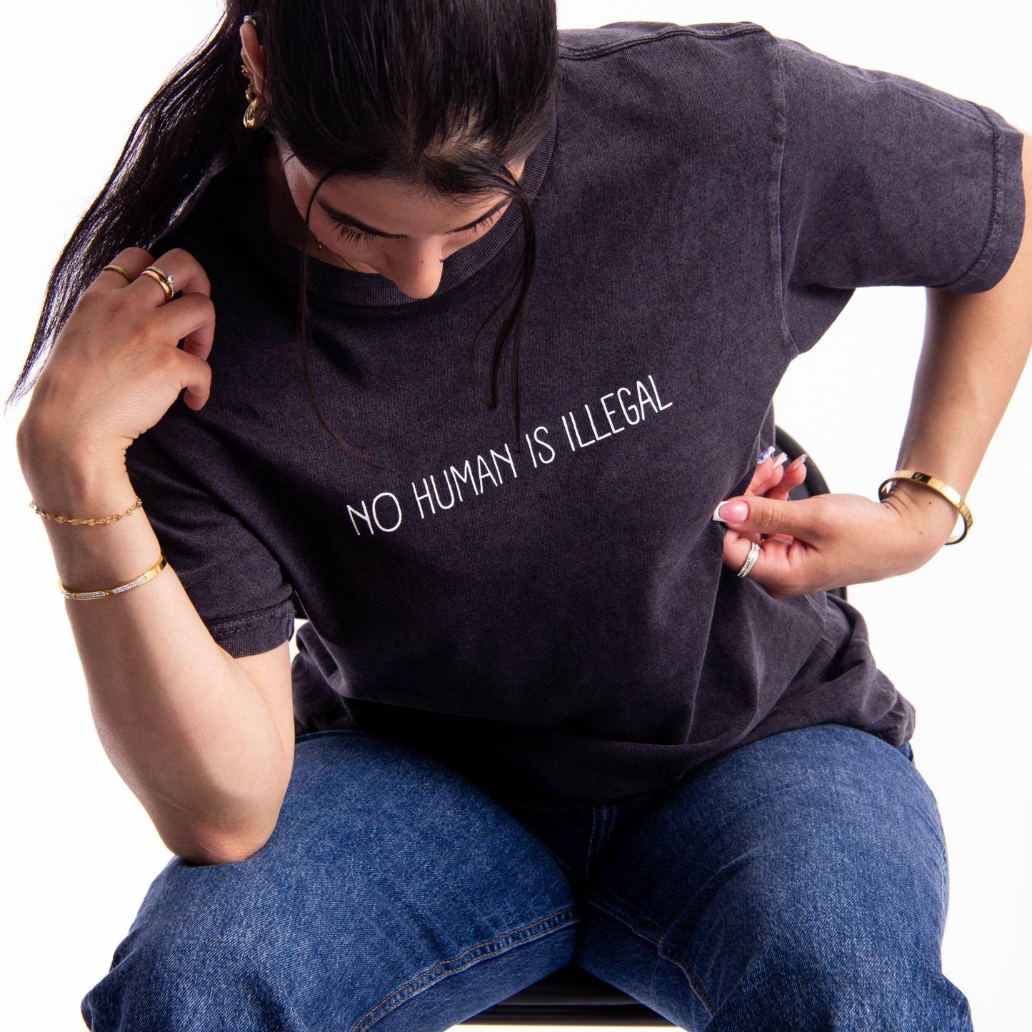 No Human Is Illegal Tee