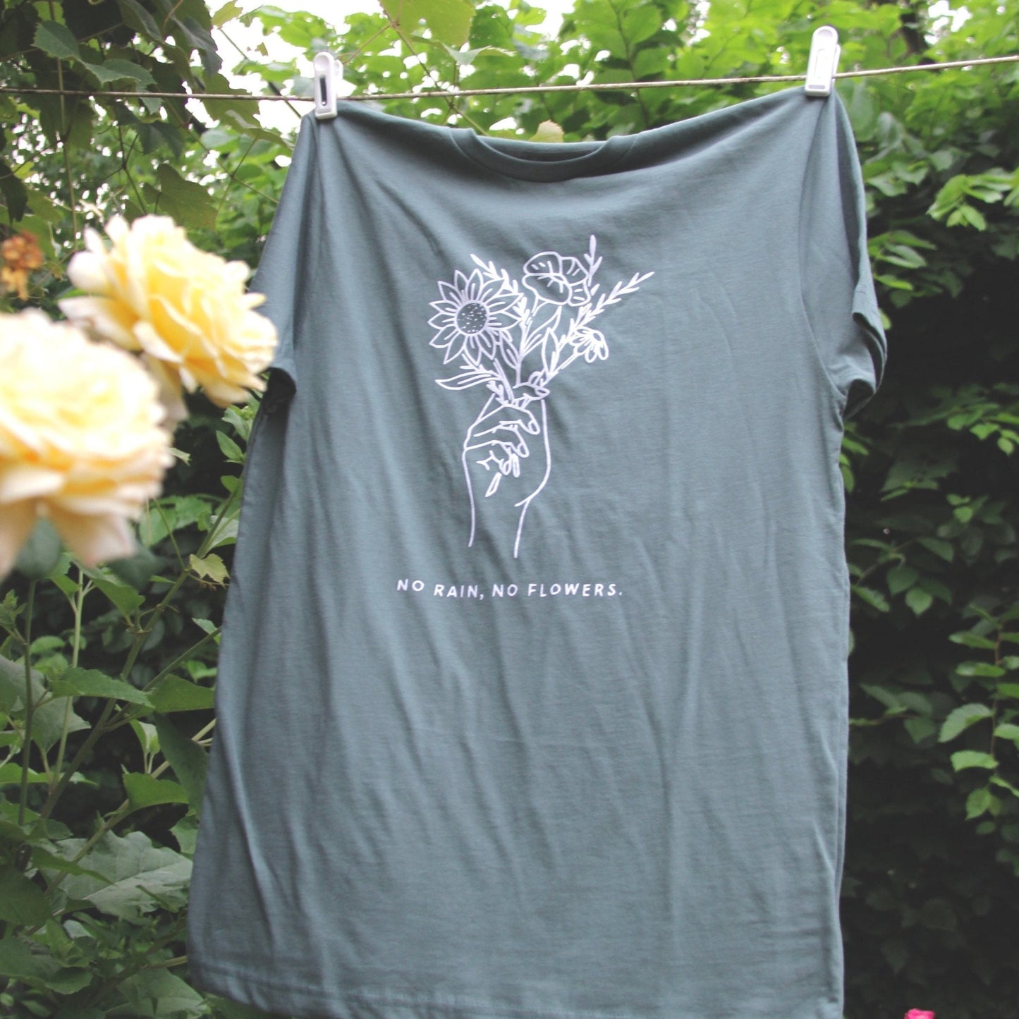 No Rain No Flowers Tee