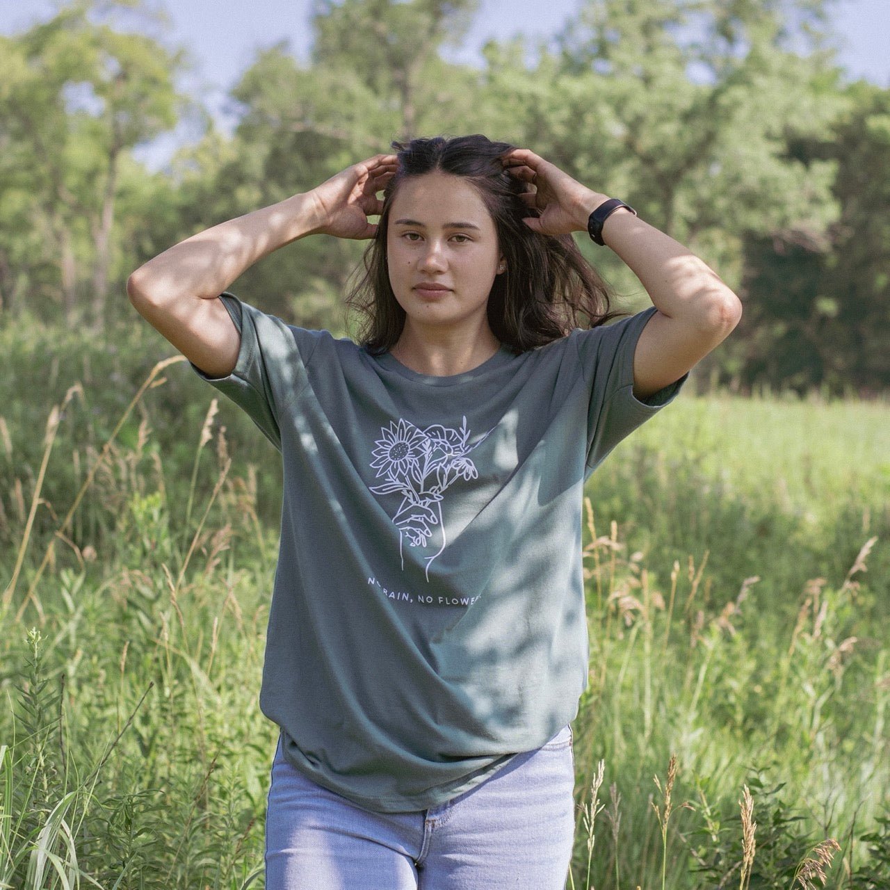 No Rain No Flowers Tee