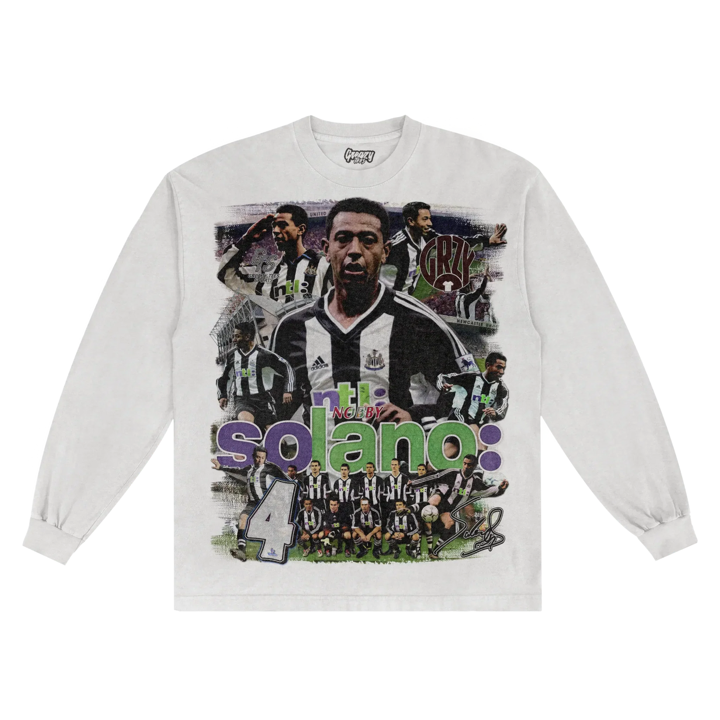 Nolberto Solano Barclaysman Long Sleeved Tee