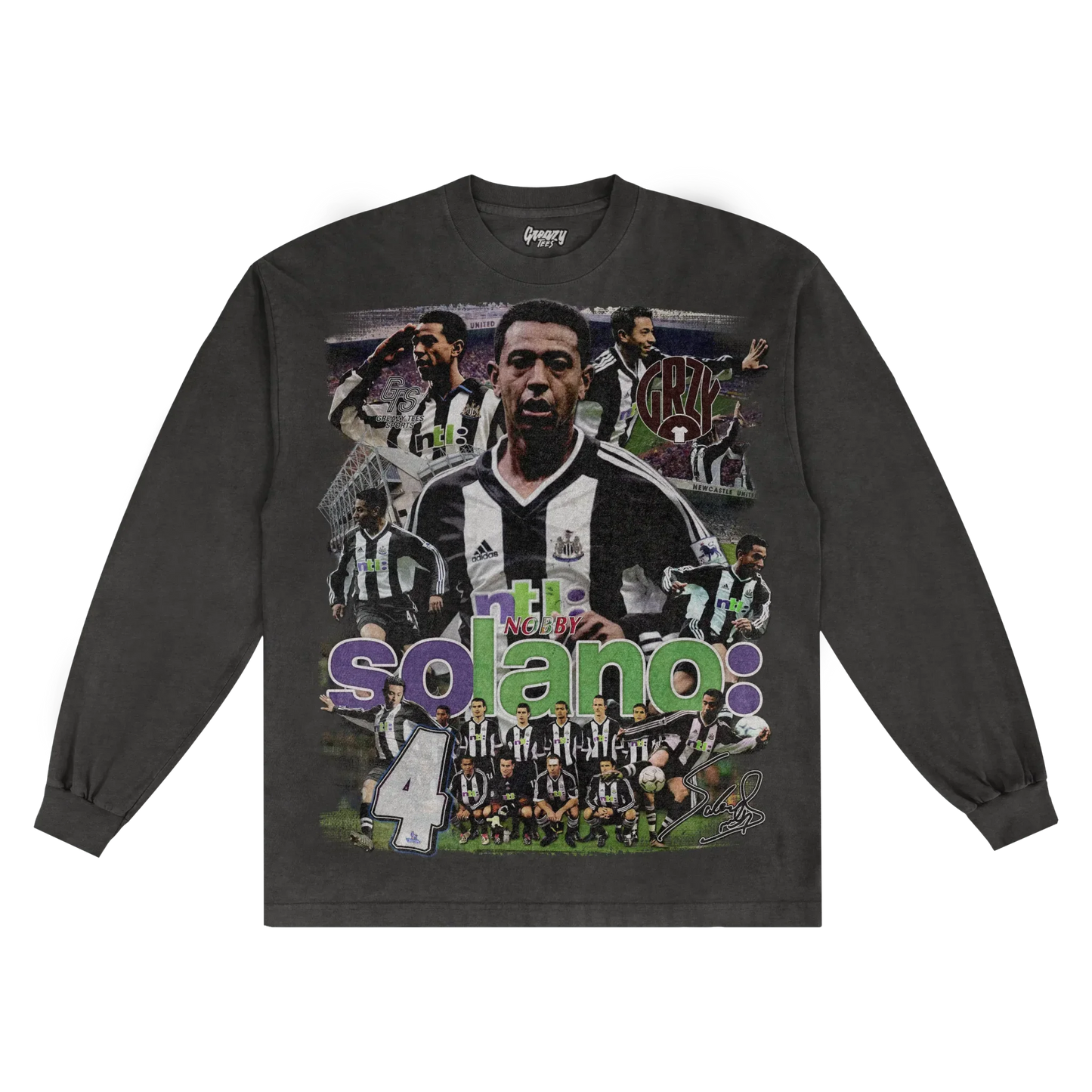 Nolberto Solano Barclaysman Long Sleeved Tee