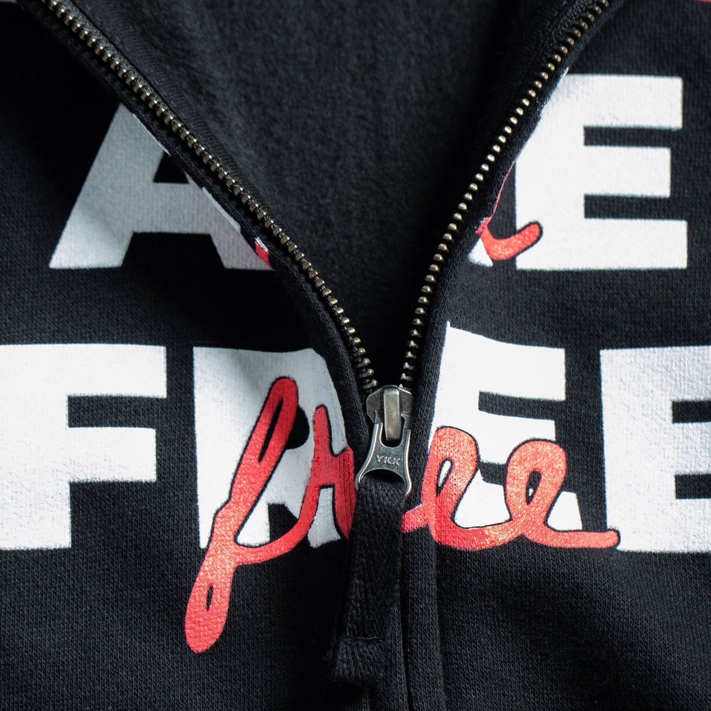 None Of Us Are Free Zip-Up Hoodie