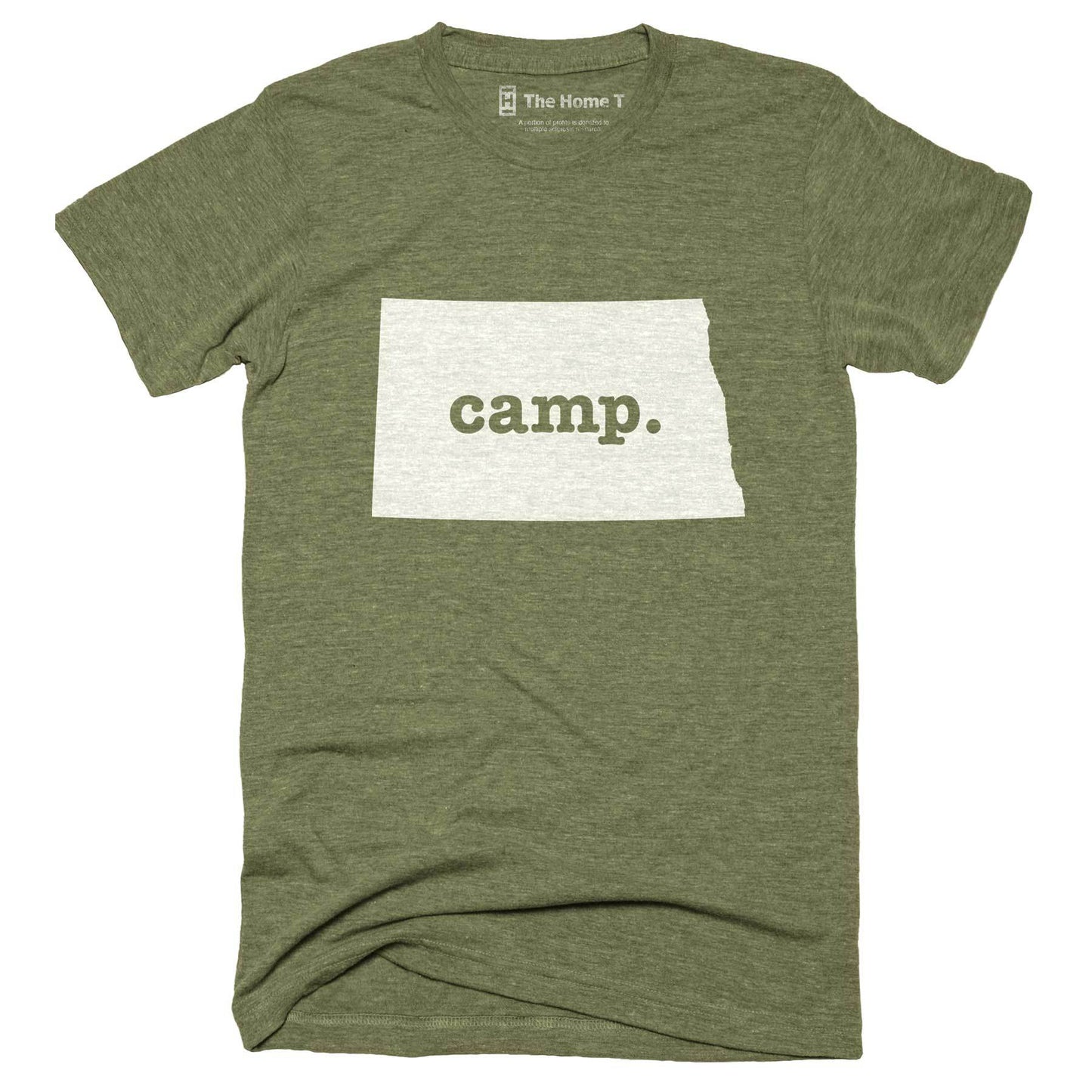 North Dakota Camp Home T-Shirt
