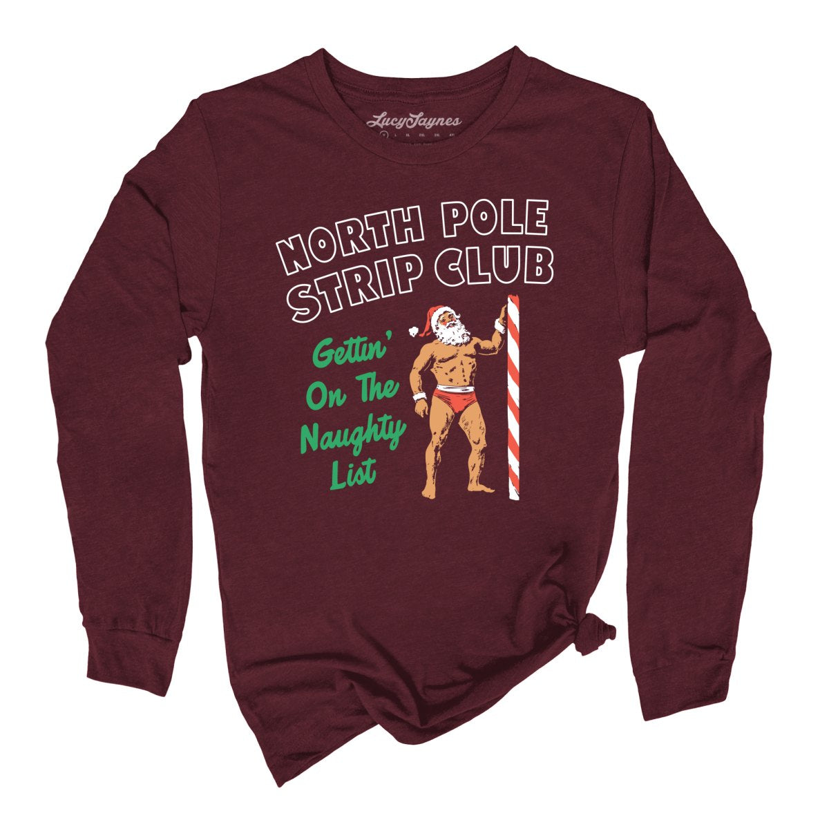 North Pole Strip Club - Long Sleeve Tee