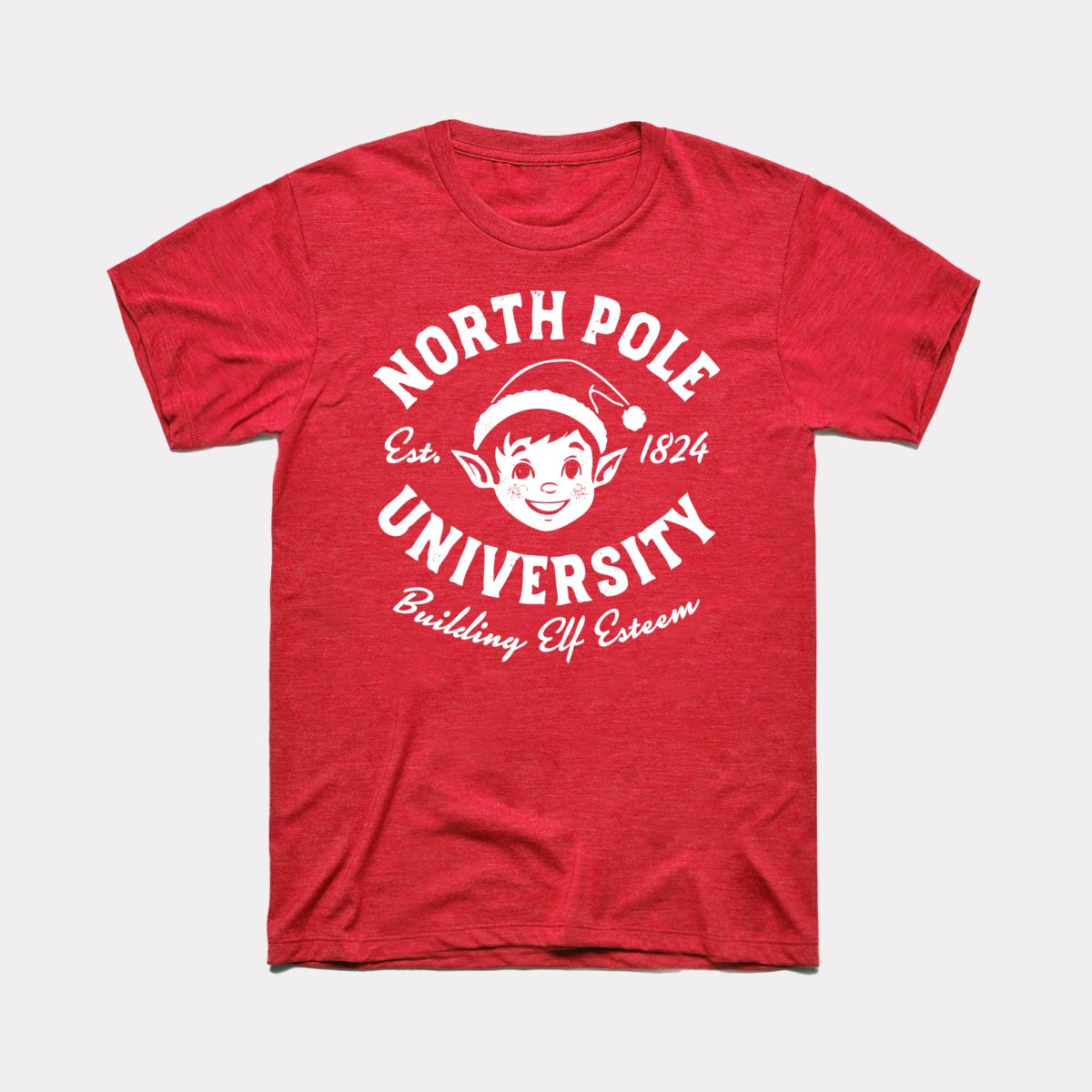 North Pole University - Adult Unisex Tee