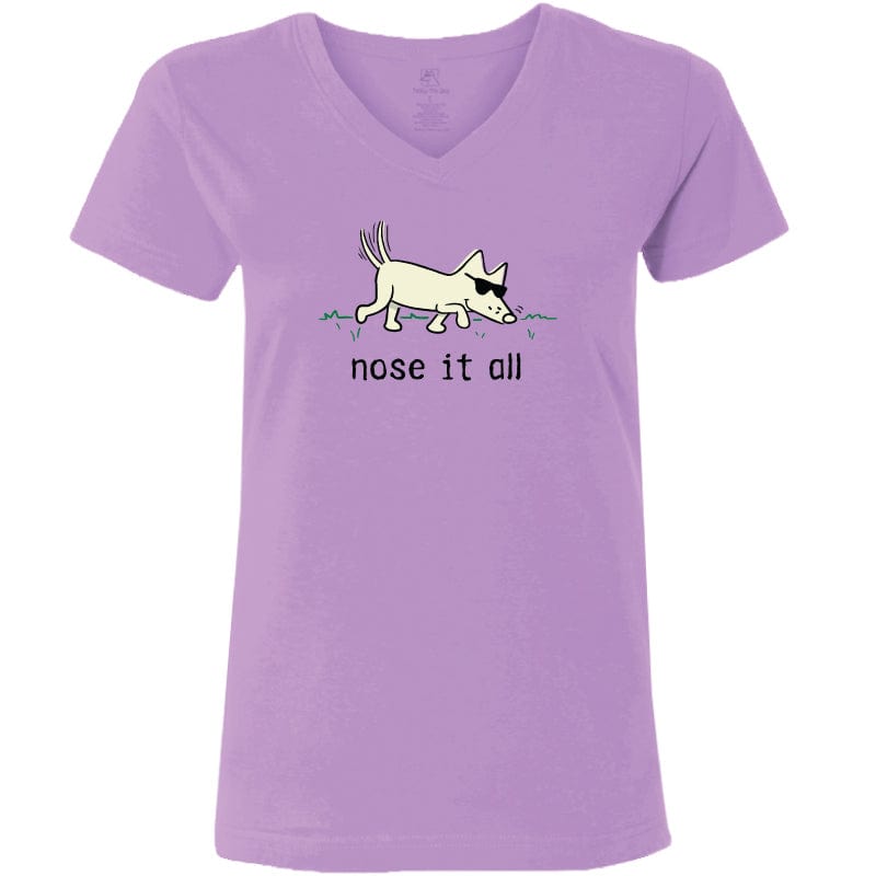 Nose It All - Ladies T-Shirt V-Neck