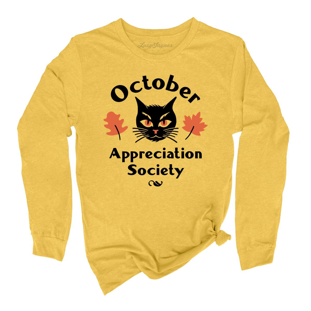 October Appreciation Society Long Sleeve Tee