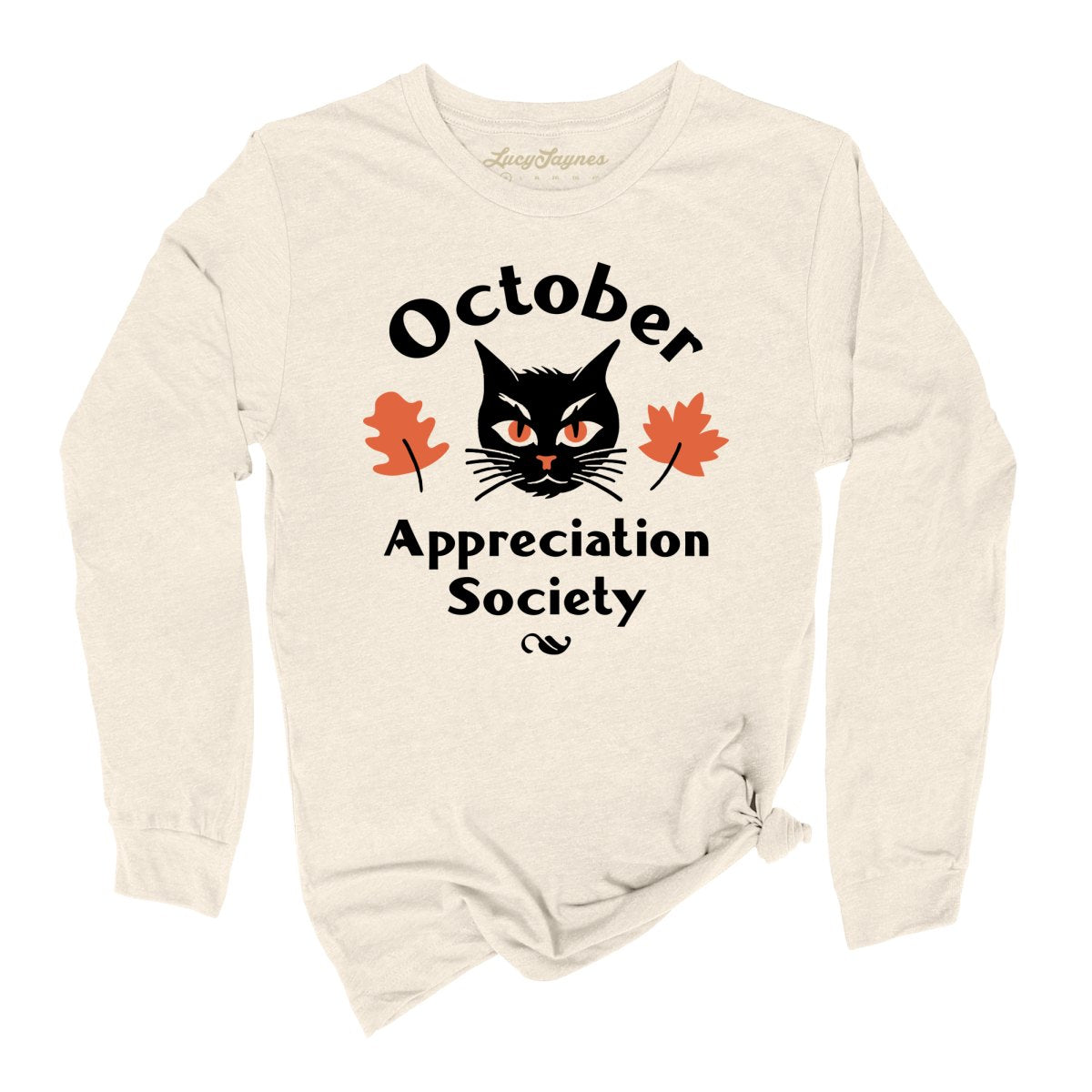 October Appreciation Society Long Sleeve Tee