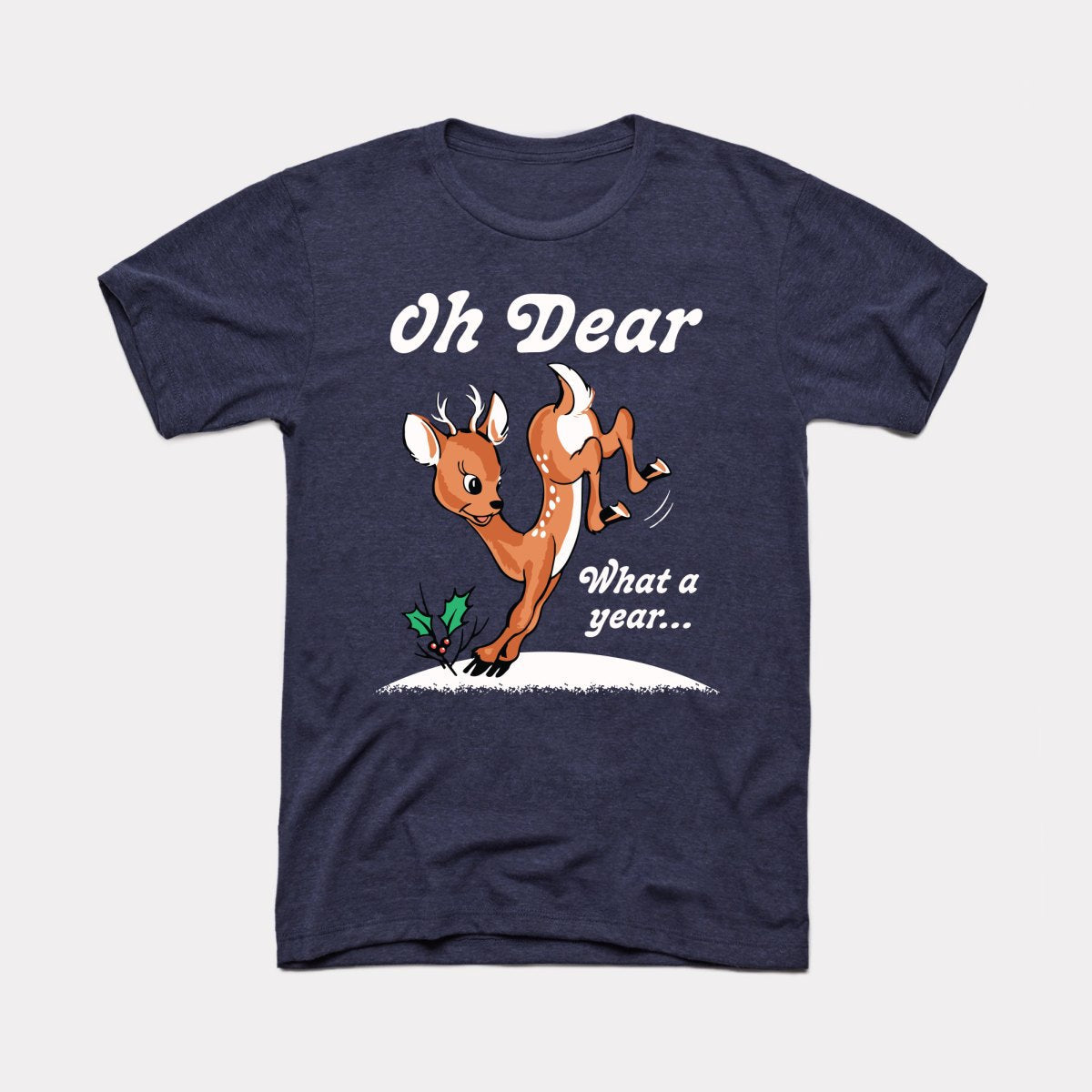 Oh Dear What A Year Adult Unisex Tee